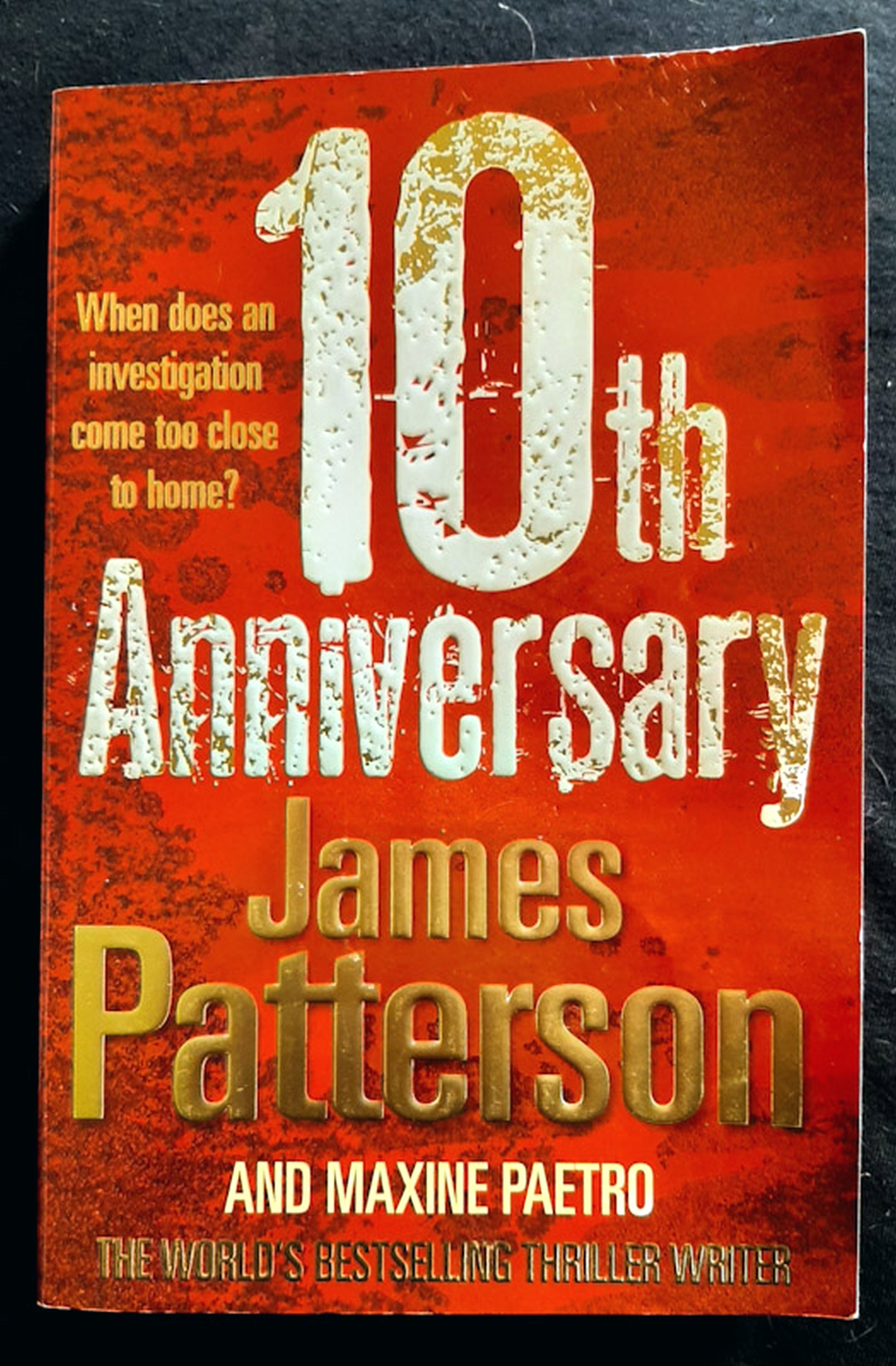 Front Cover Of 10th Anniversary (Women's Murder Club #10) (James Patterson)