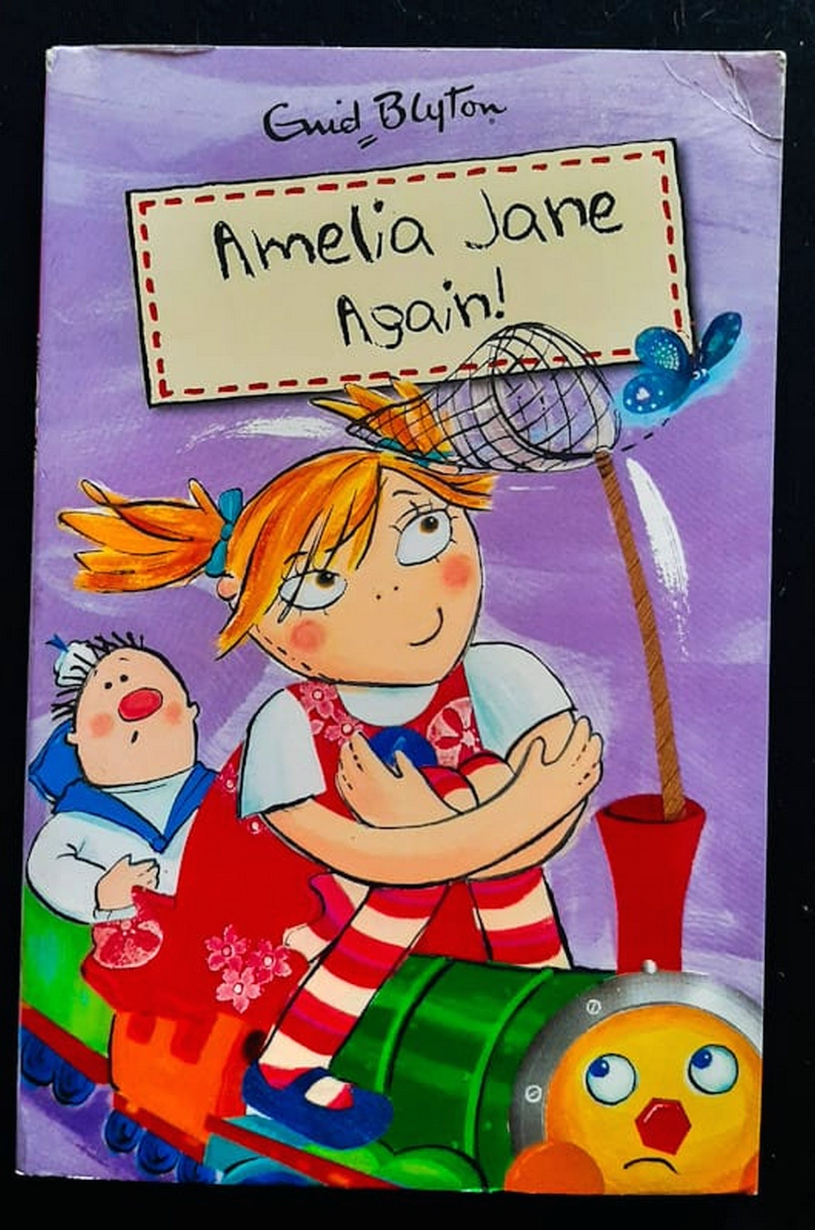 Front Cover Of Amelia Jane Again (Amelia Jane #2) (Enid Blyton)