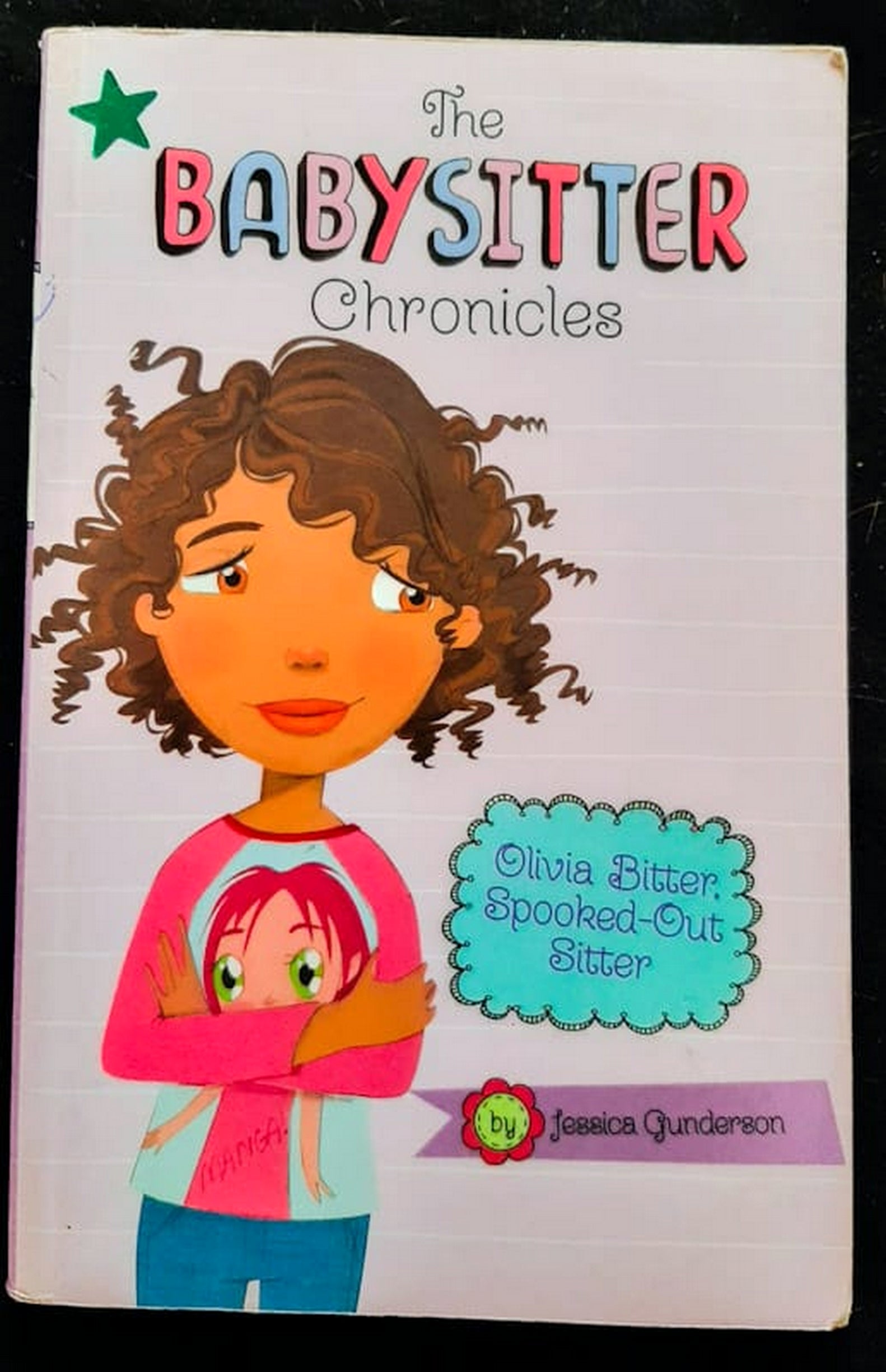 Front Cover Of Olivia Bitter, Spooked-Out Sitter! (Jessica Gunderson)