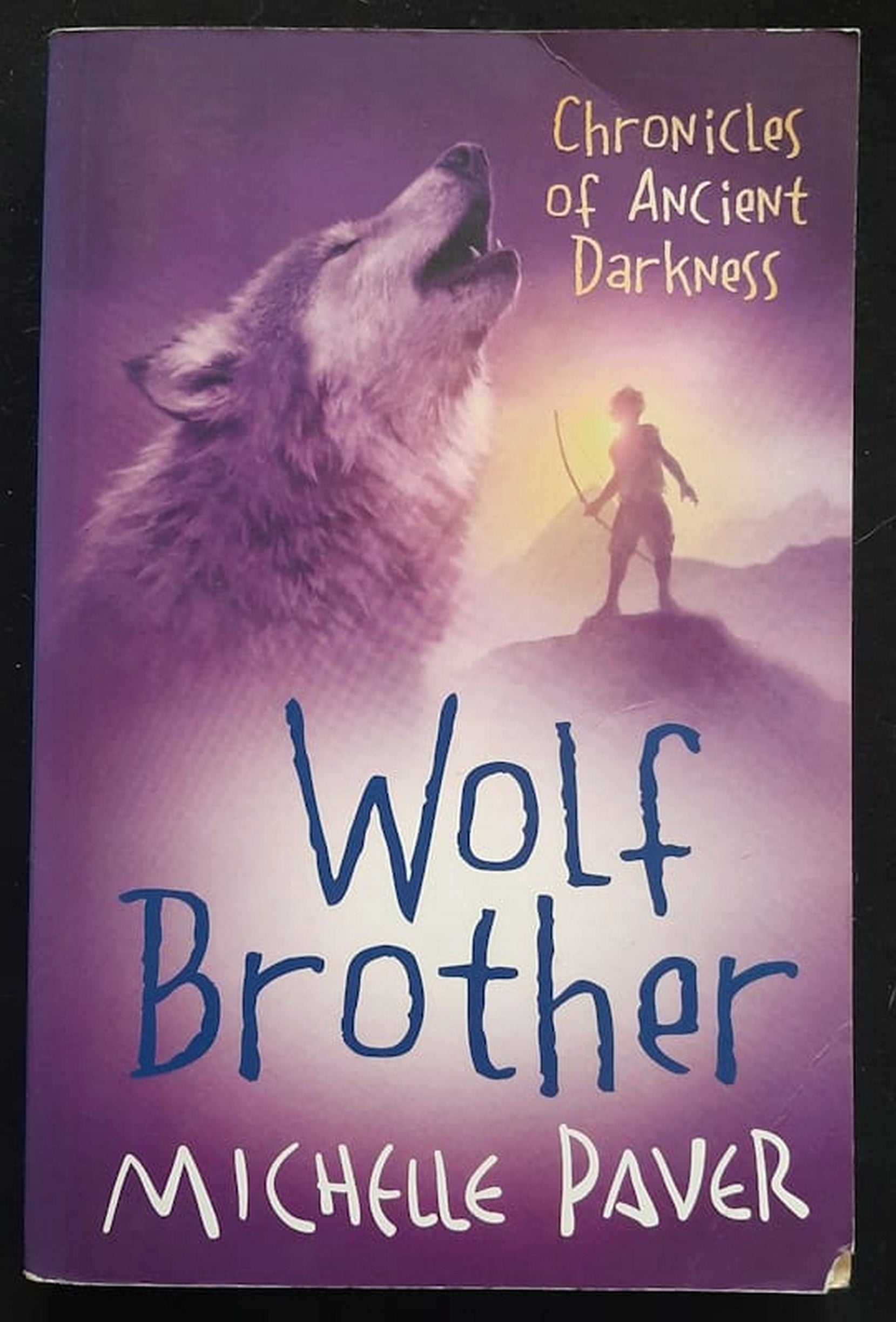 Front Cover Of Wolf Brother (Chronicles of Ancient Darkness #1) (Michelle Paver)