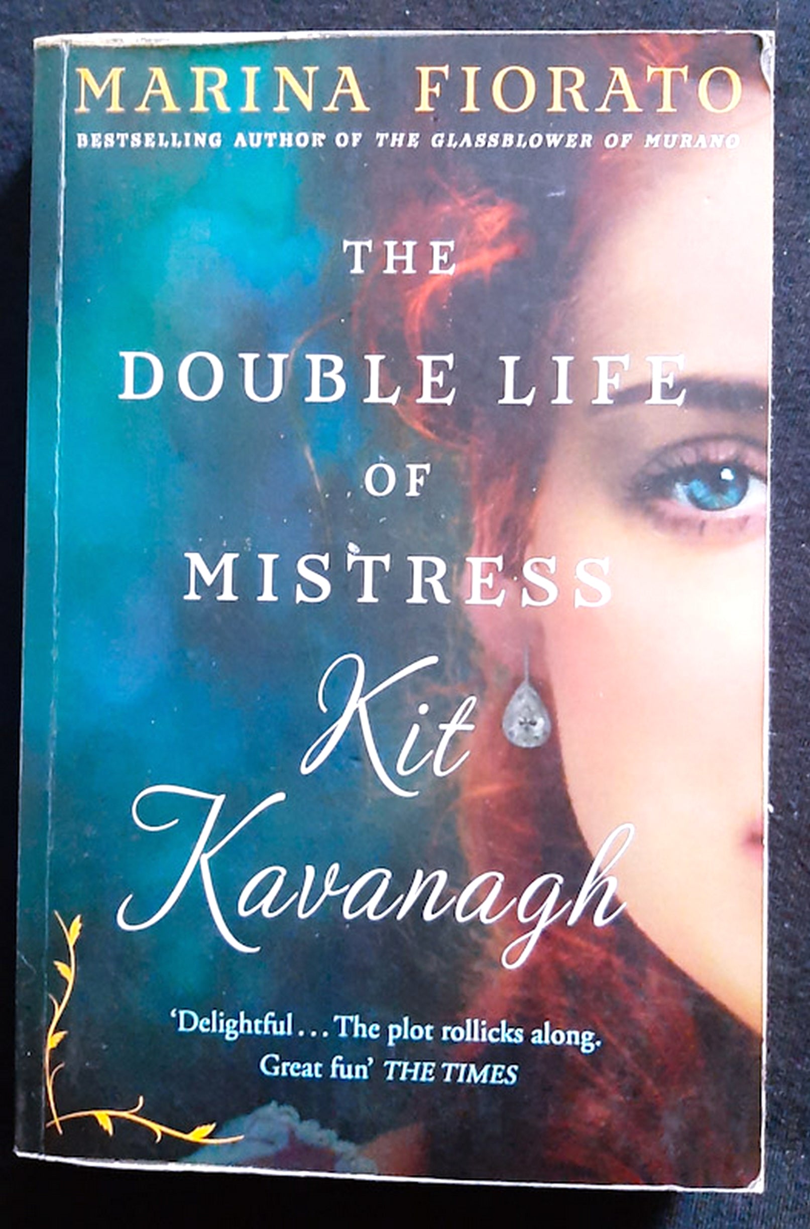 Front Cover Of The Double Life of Mistress Kit Kavanagh (Marina Fiorato)