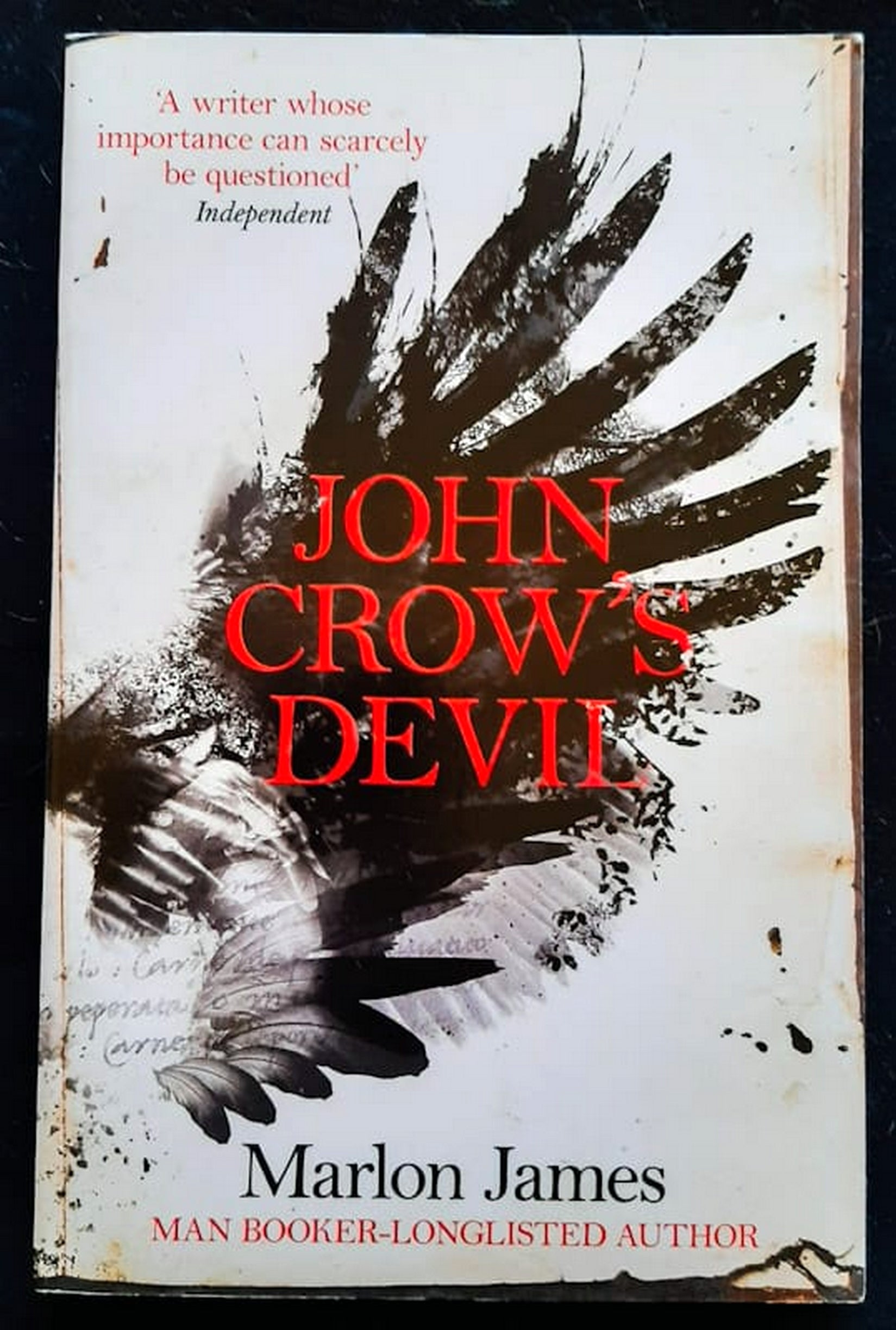 Front Cover Of John Crow's Devil (Marlon James)