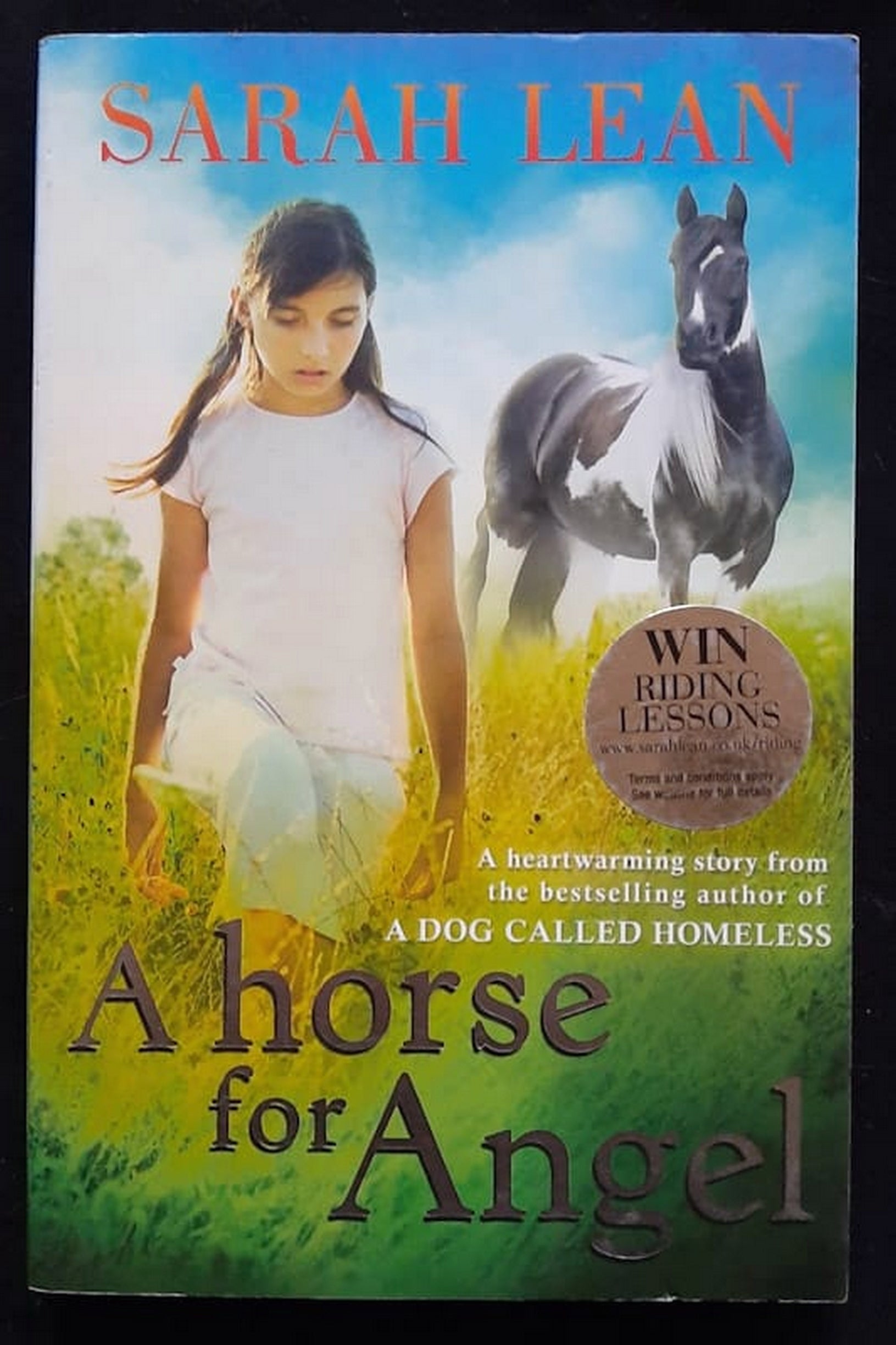Front Cover Of A Horse for Angel (Sarah Lean)