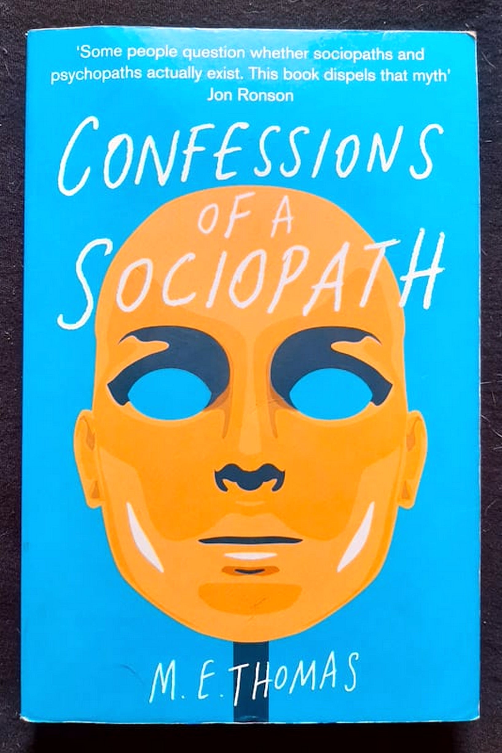 Front Cover Of Bestselling Book Confessions Of A Sociopath (M. E. Thomas
)