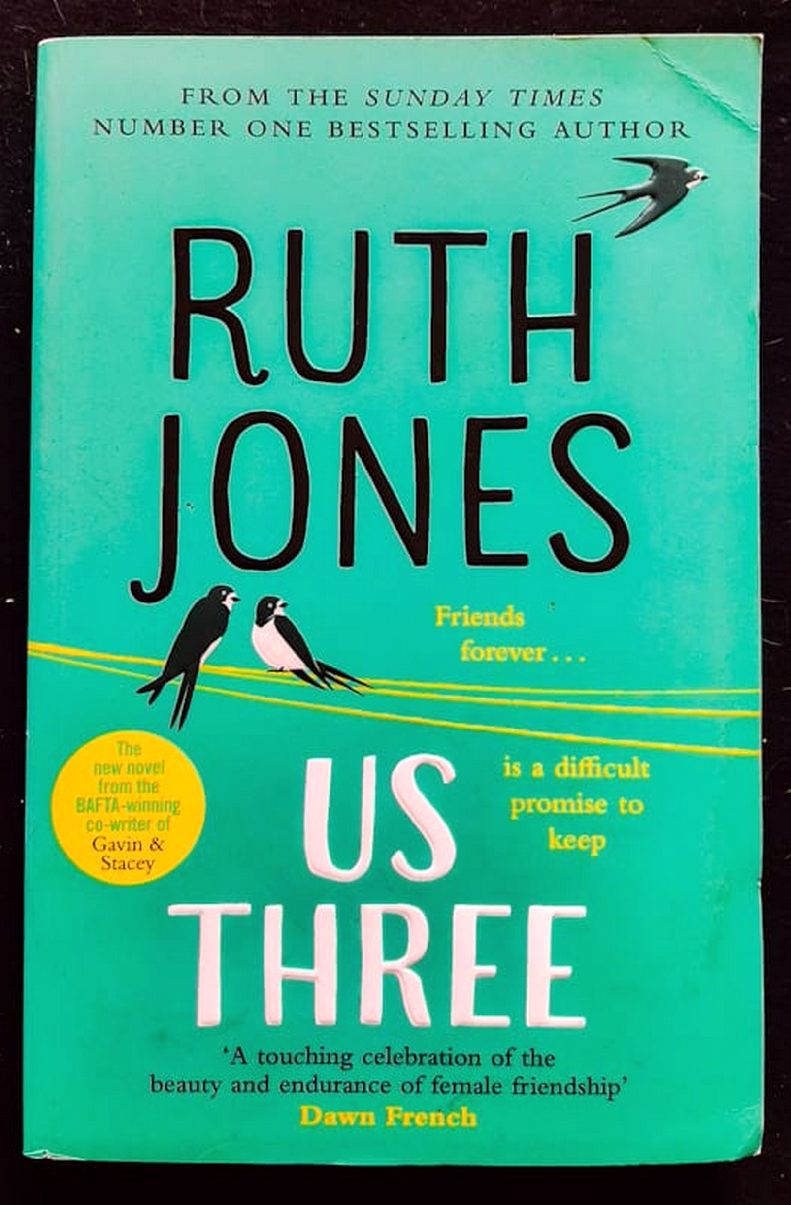 Front Cover Of Bestselling Book Us Three (Ruth Jones
)