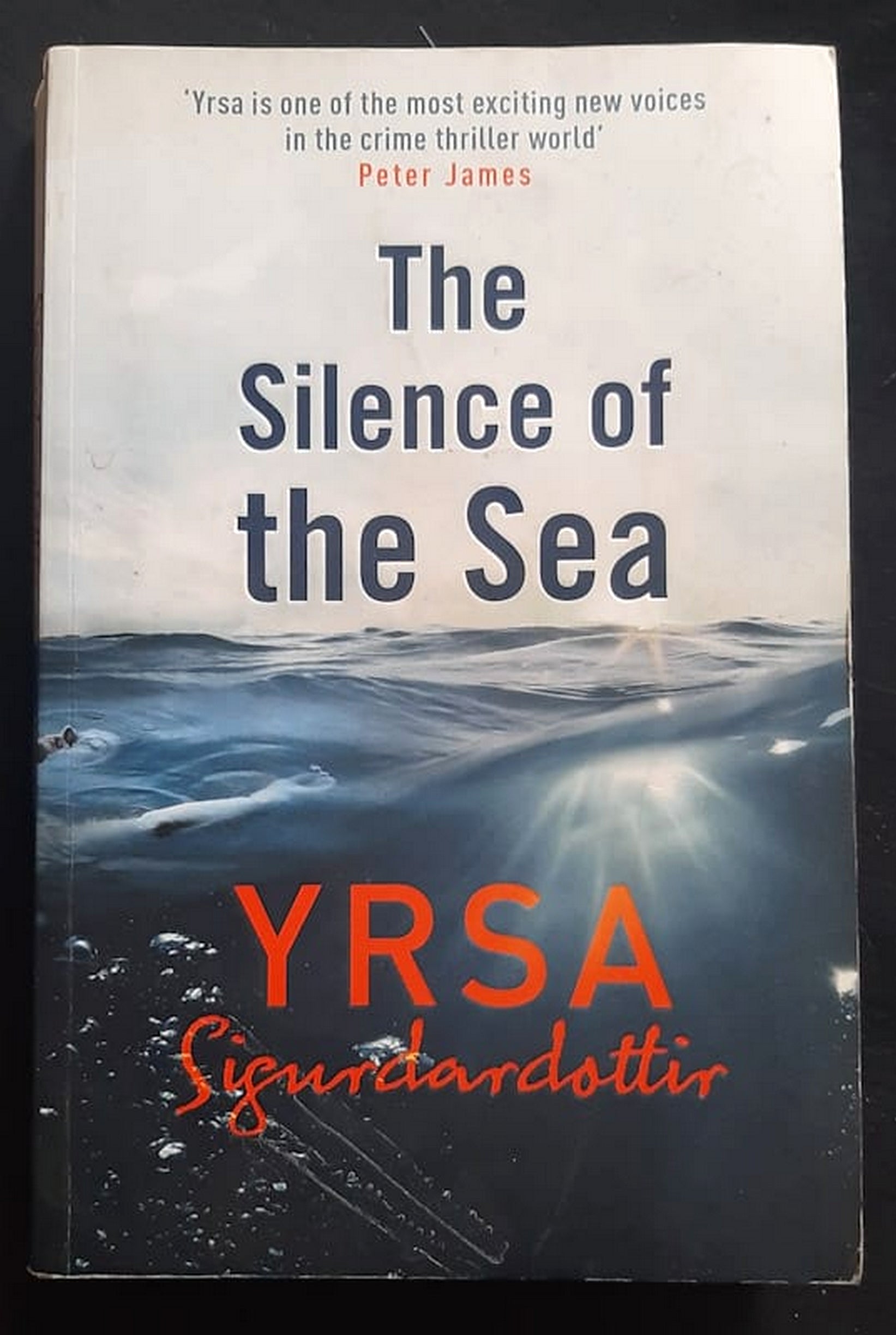 Front Cover Of Bestselling Book The Silence Of The Sea (����ra Gu��mundsd��ttir #6) (Yrsa Si