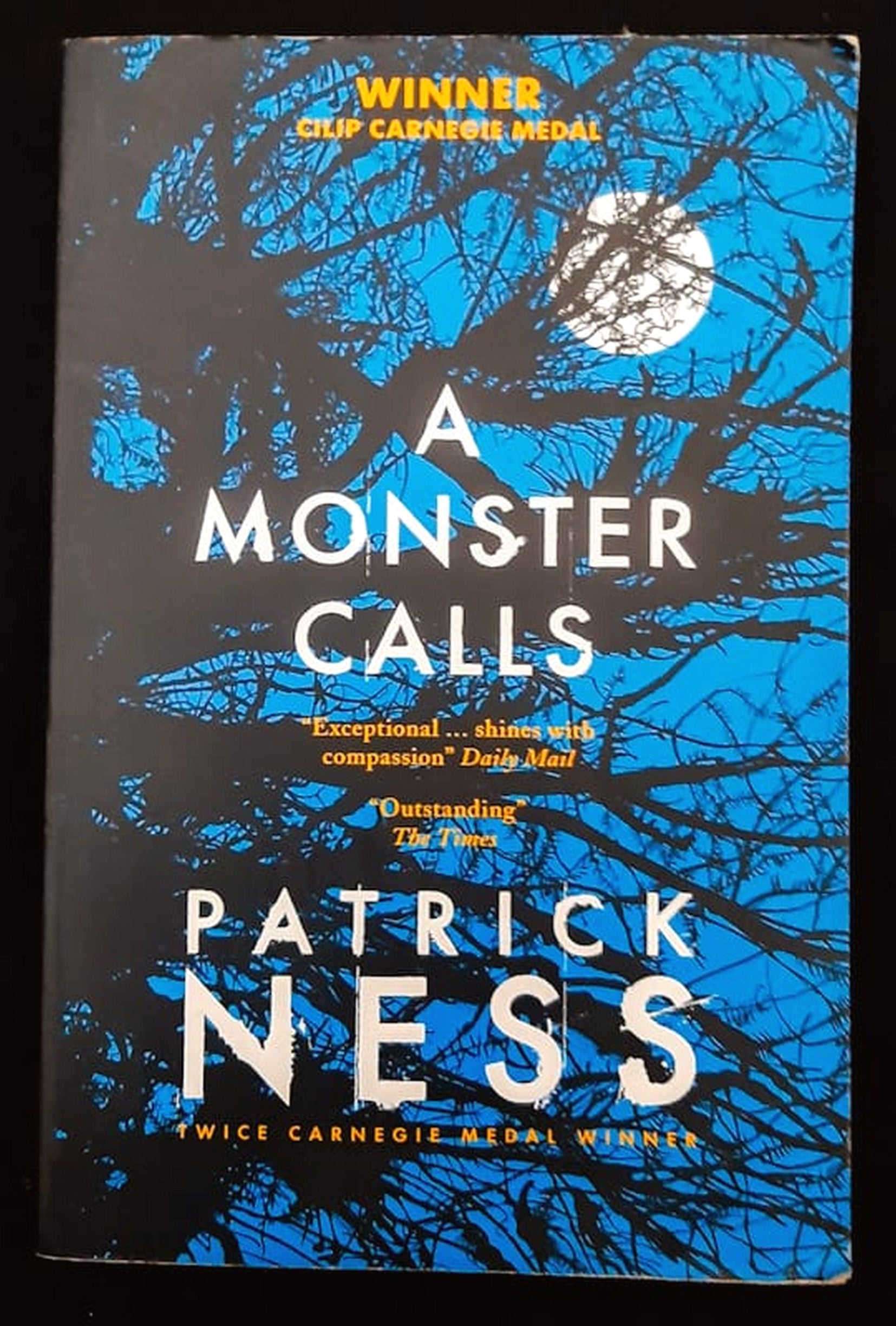Front Cover Of Bestselling Book A Monster Calls (Patrick Ness
)