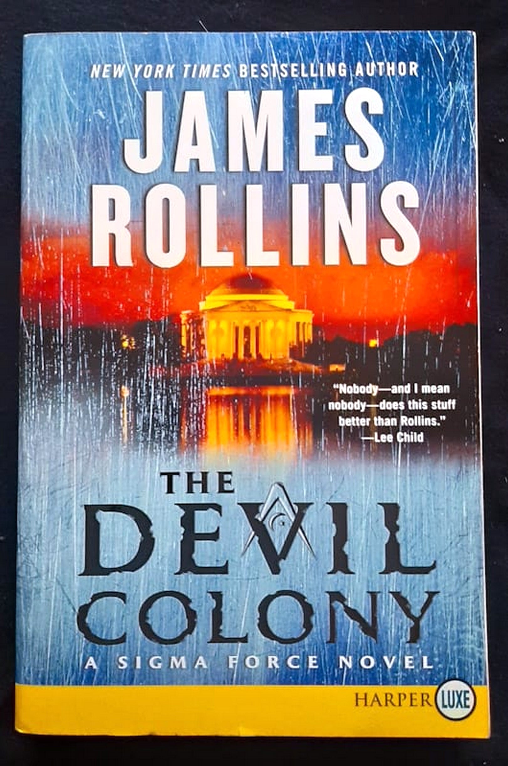 Front Cover Of Bestselling Book The Devil Colony (Sigma Force #7) (James Rollins
)