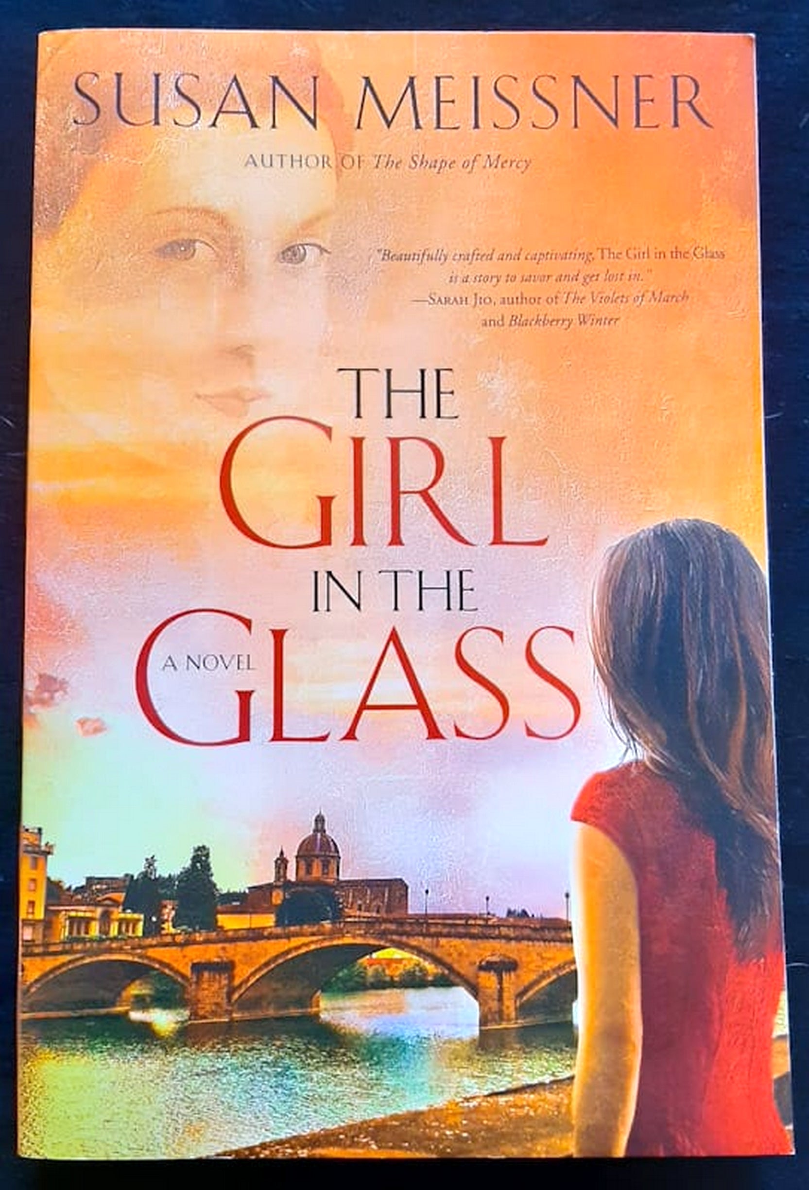 Front Cover Of Bestselling Book The Girl In The Glass (Susan Meissner
)