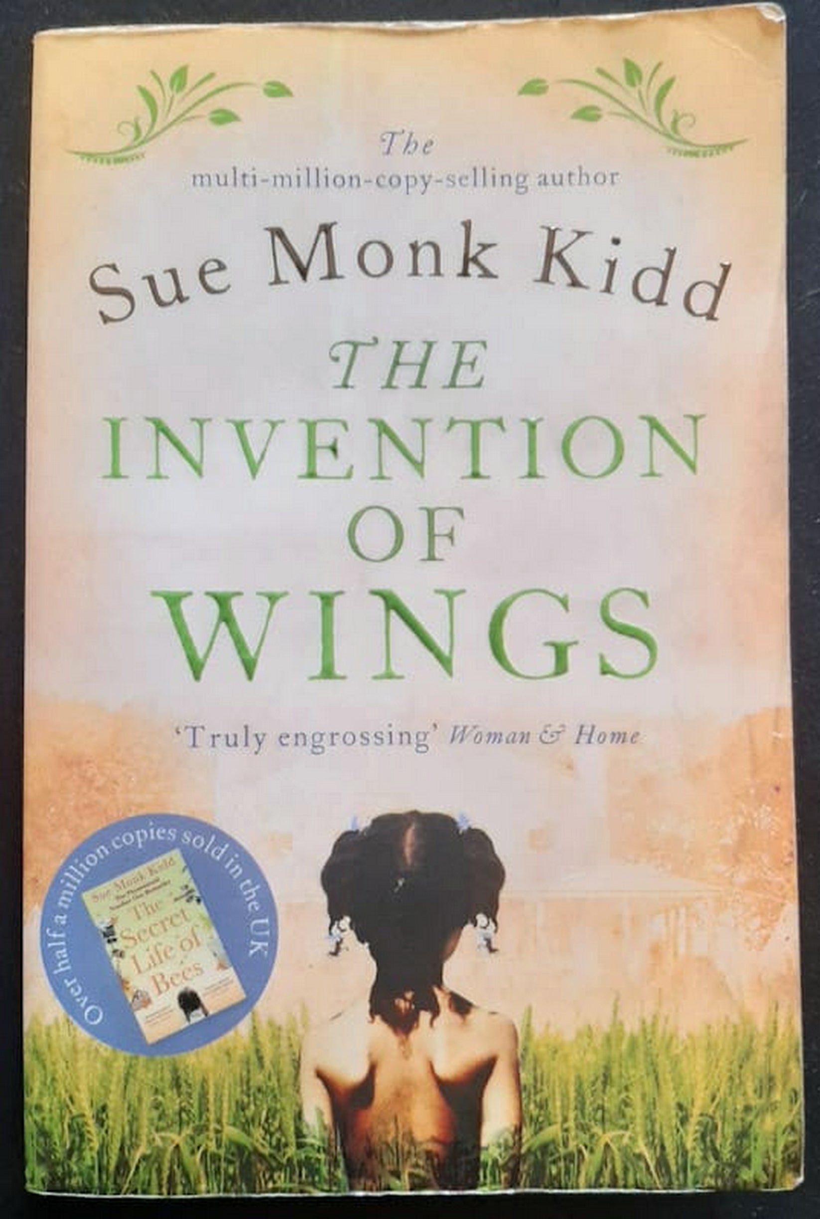 Front Cover Of Bestselling Book The Invention Of Wings (Sue Monk Kidd
)