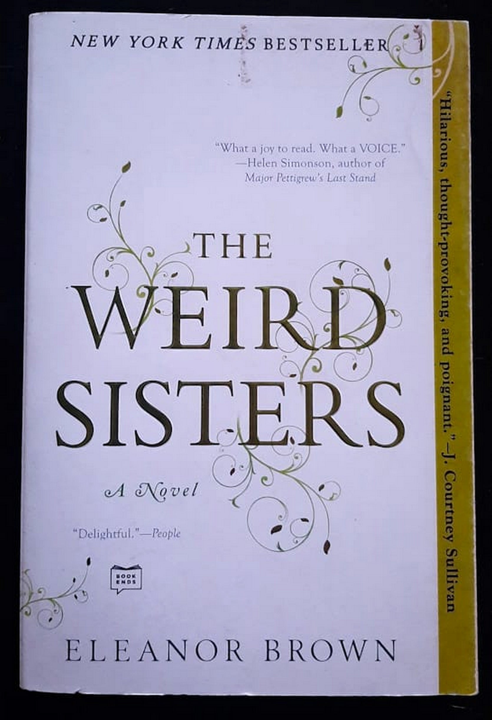 Front Cover Of Bestselling Book The Weird Sisters (Eleanor Brown
)