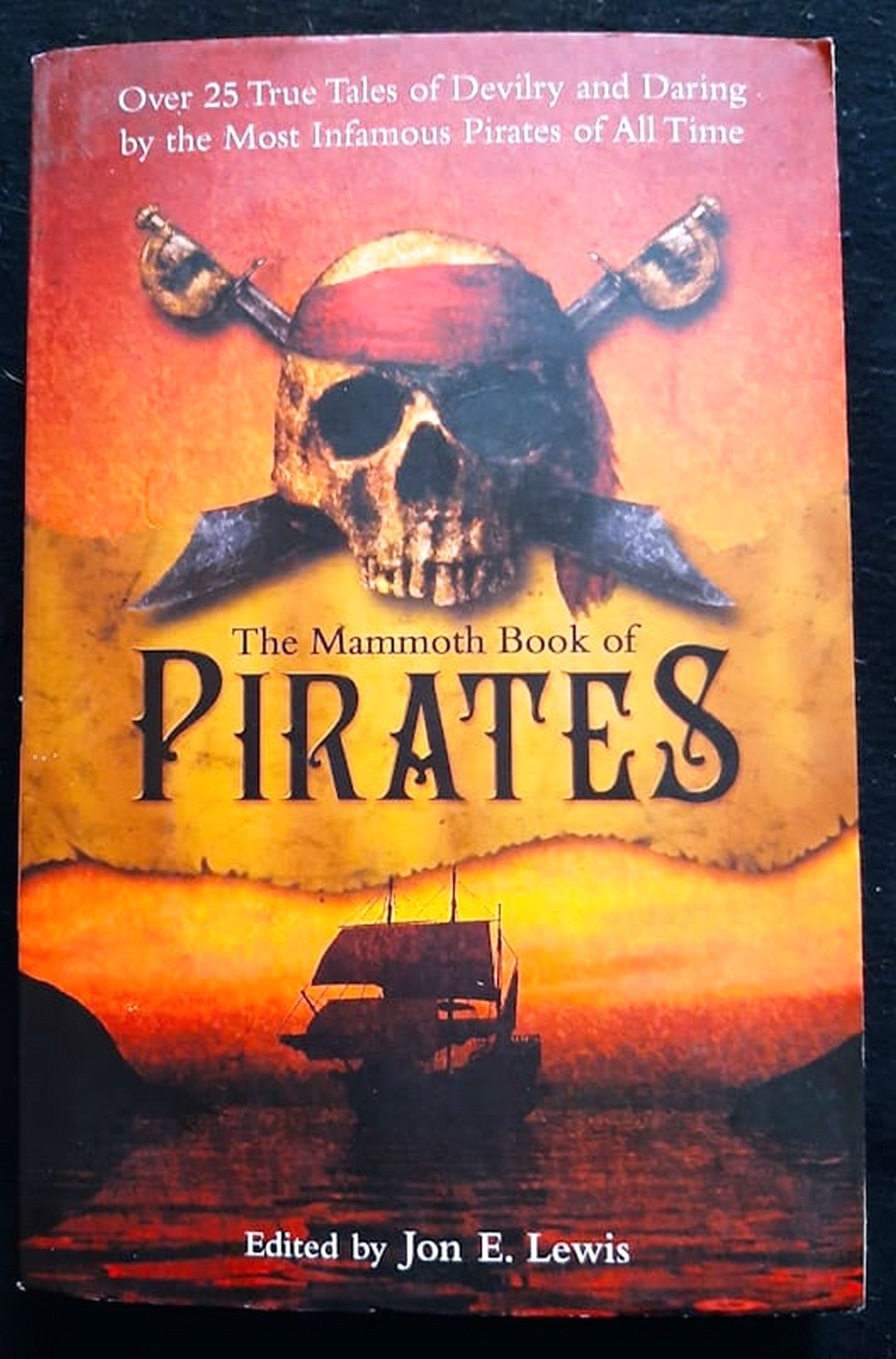 Front Cover Of Bestselling Book Mammoth Book Of Pirates (Jon E. Lewis
)