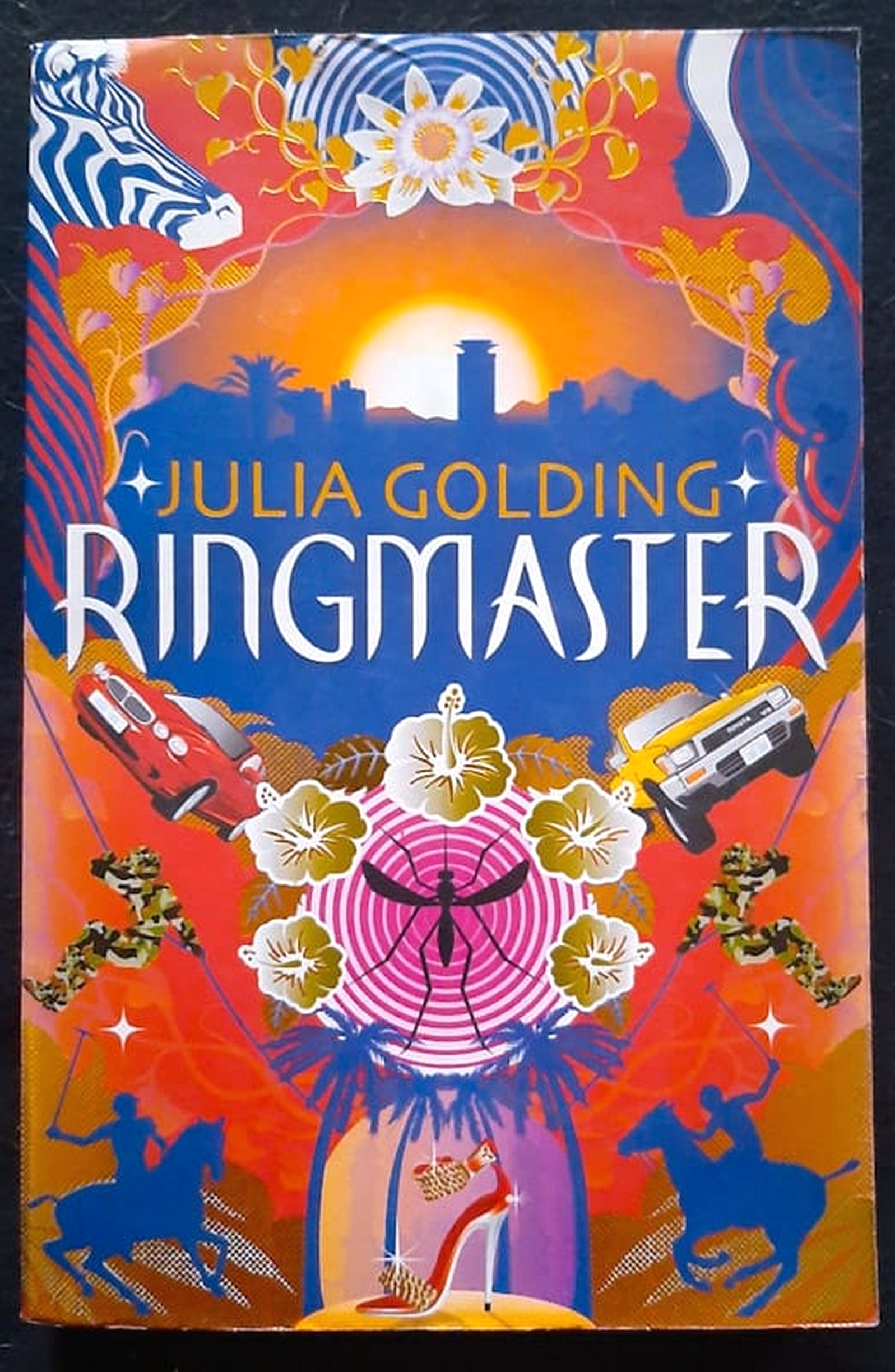 Front Cover Of Bestselling Book Ringmaster (Darcie Lock: Girl On The Run #1) (Julia Golding
)