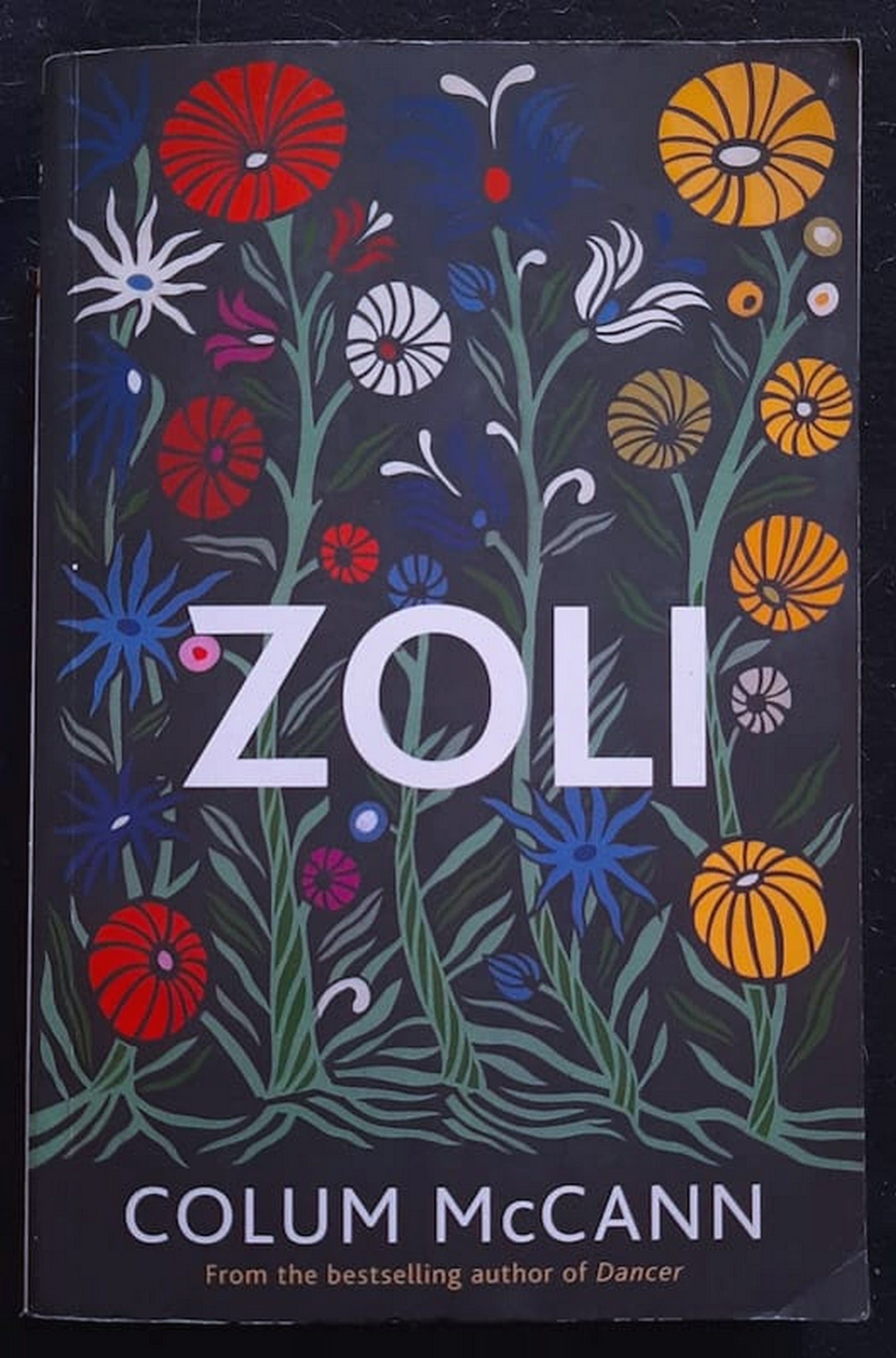 Front Cover Of Bestselling Book Zoli (Colum Mccann
)
