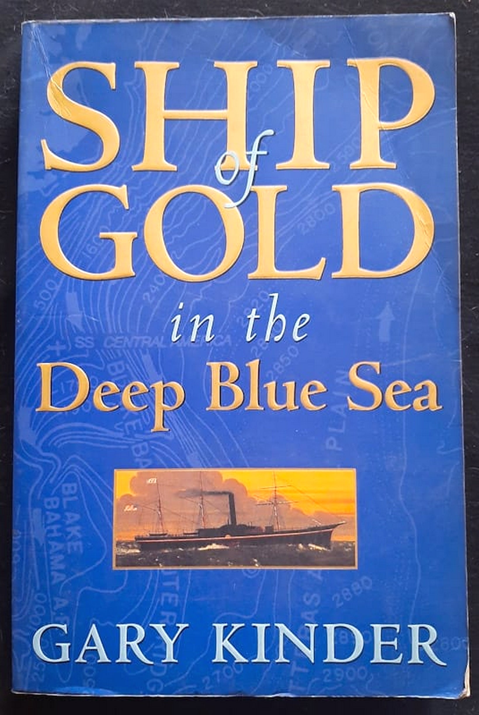 Front Cover Of Bestselling Book Ship Of Gold In The Deep Blue Sea (Gary Kinder
)
