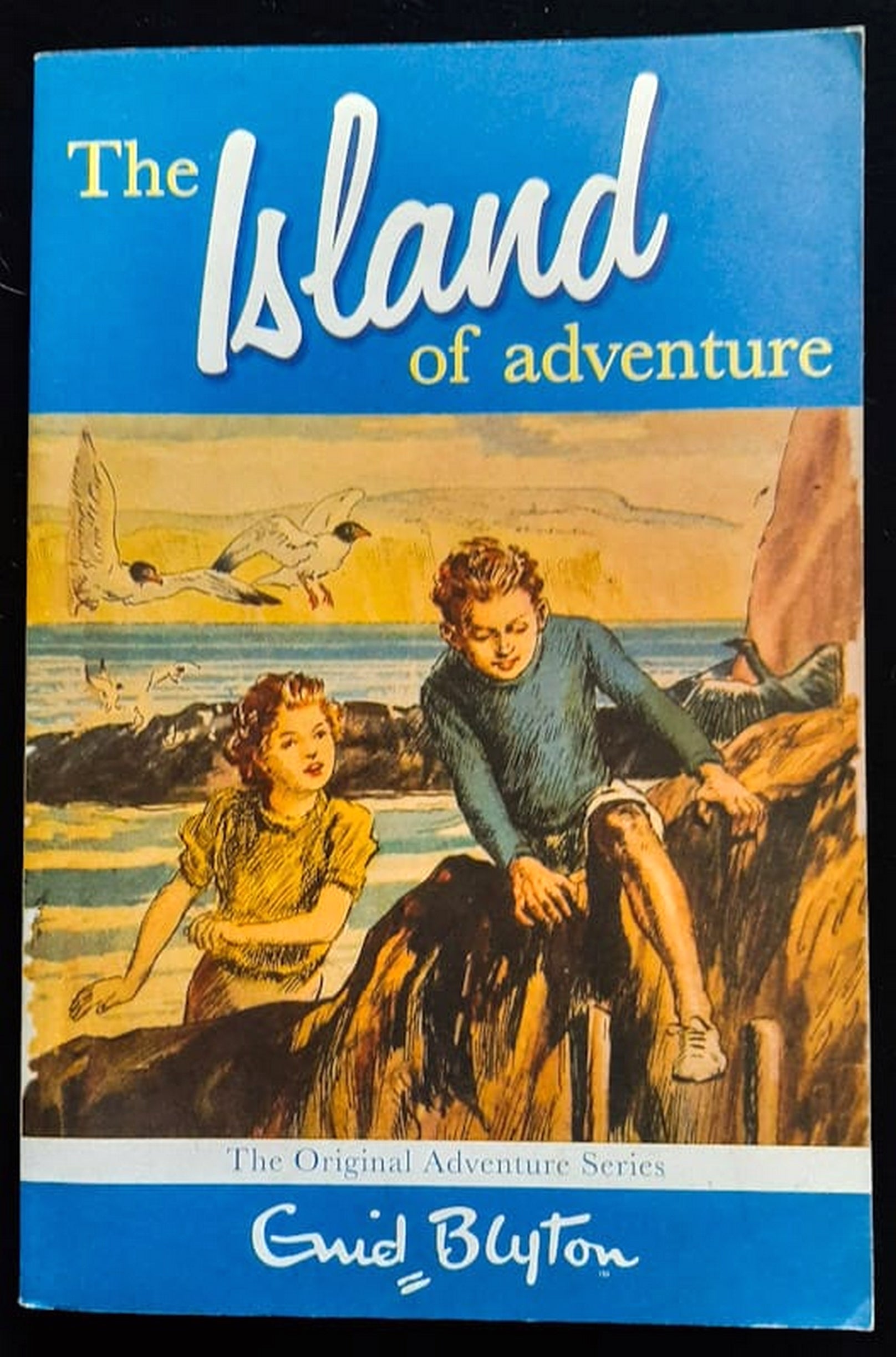 Front Cover Of Bestselling Book The Island Of Adventure (Adventure #1) (Enid Blyton
)