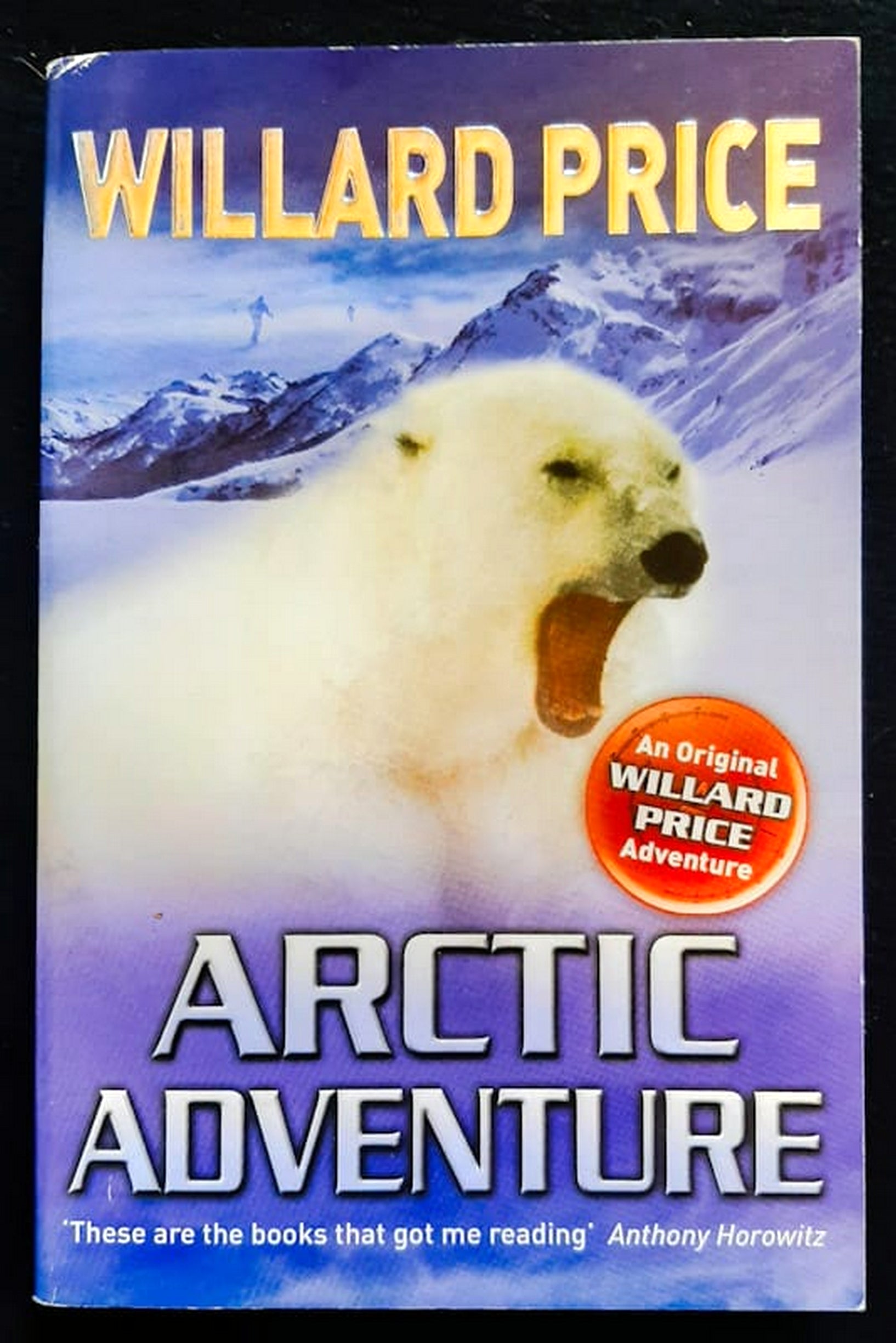 Front Cover Of Bestselling Book Arctic Adventure (Hal & Roger Hunt Adventures #14) (Willard Price
)