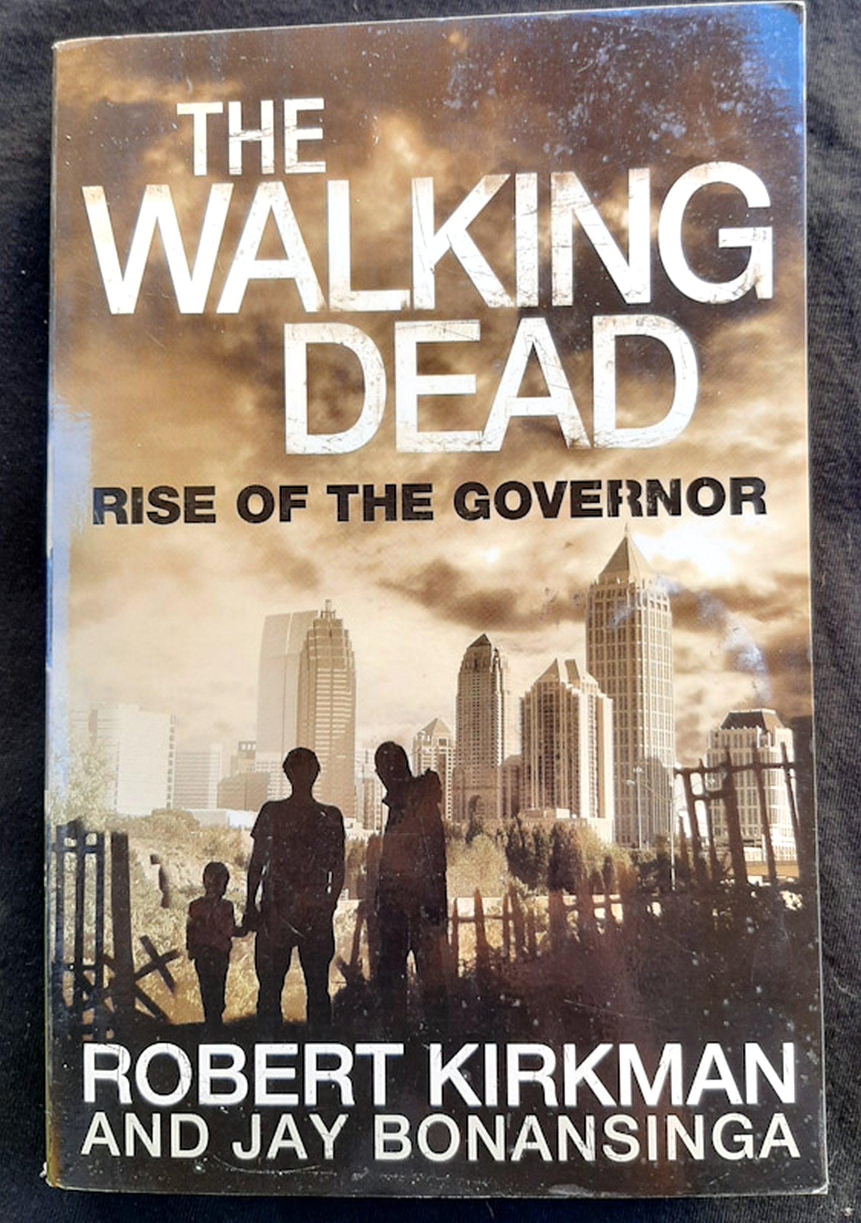 Front Cover Of Bestselling Book Rise Of The Governor (The Walking Dead: Novels #1) (Robert Kirkman
)
