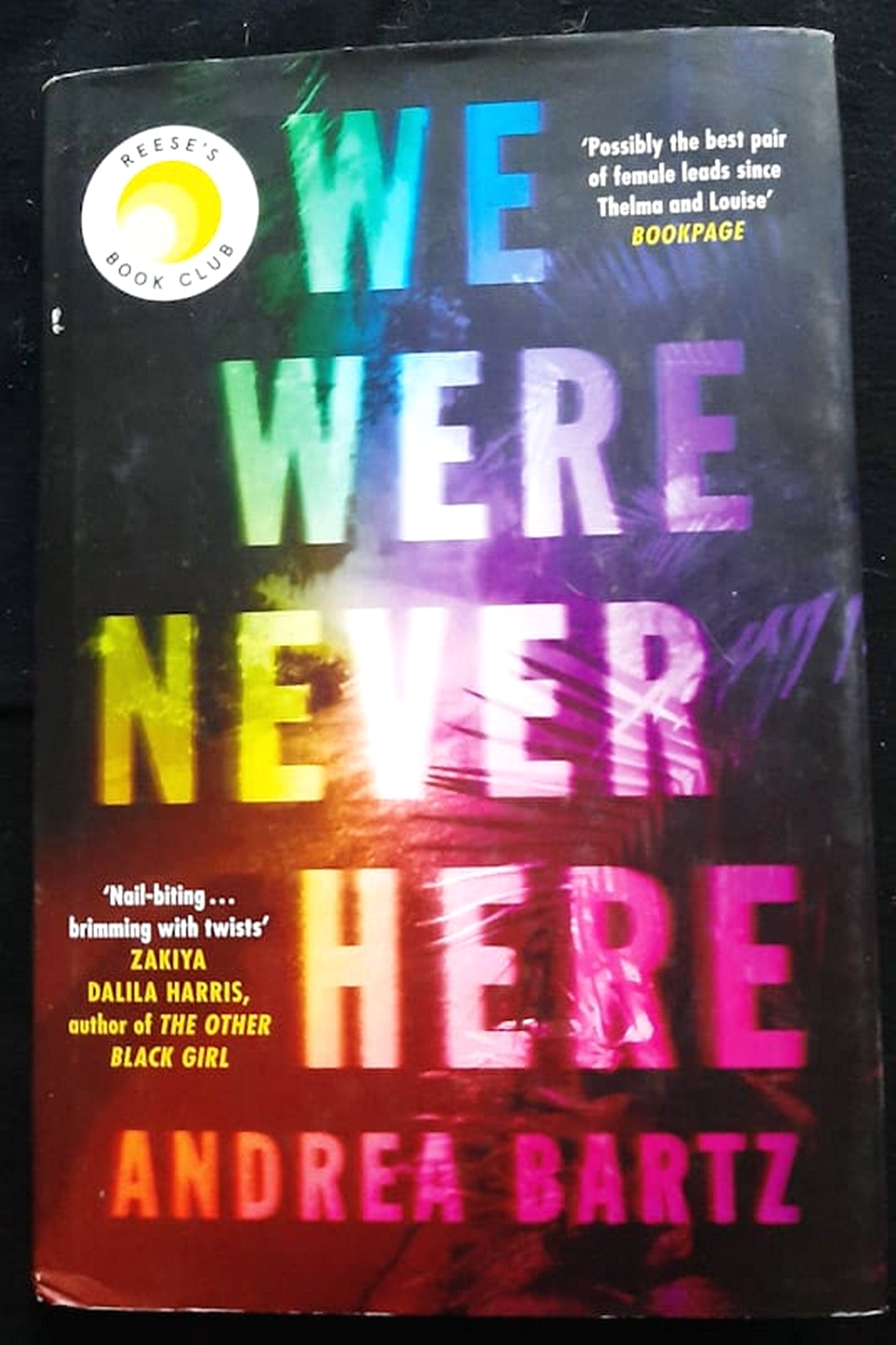 Front Cover Of Bestselling Book We Were Never Here (Andrea Bartz
)
