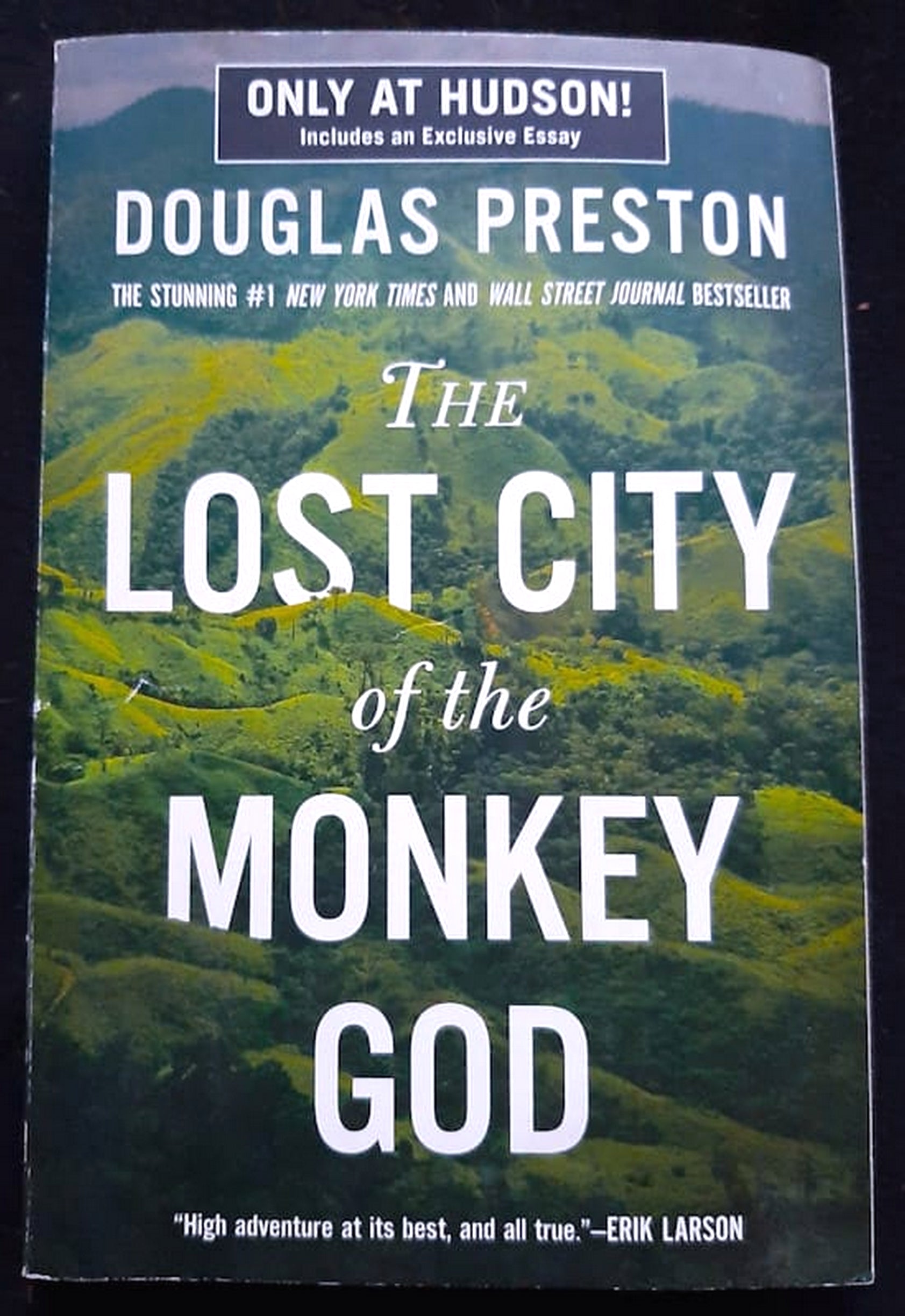 Front Cover Of Bestselling Book The Lost City Of The Monkey God (Douglas Preston
)