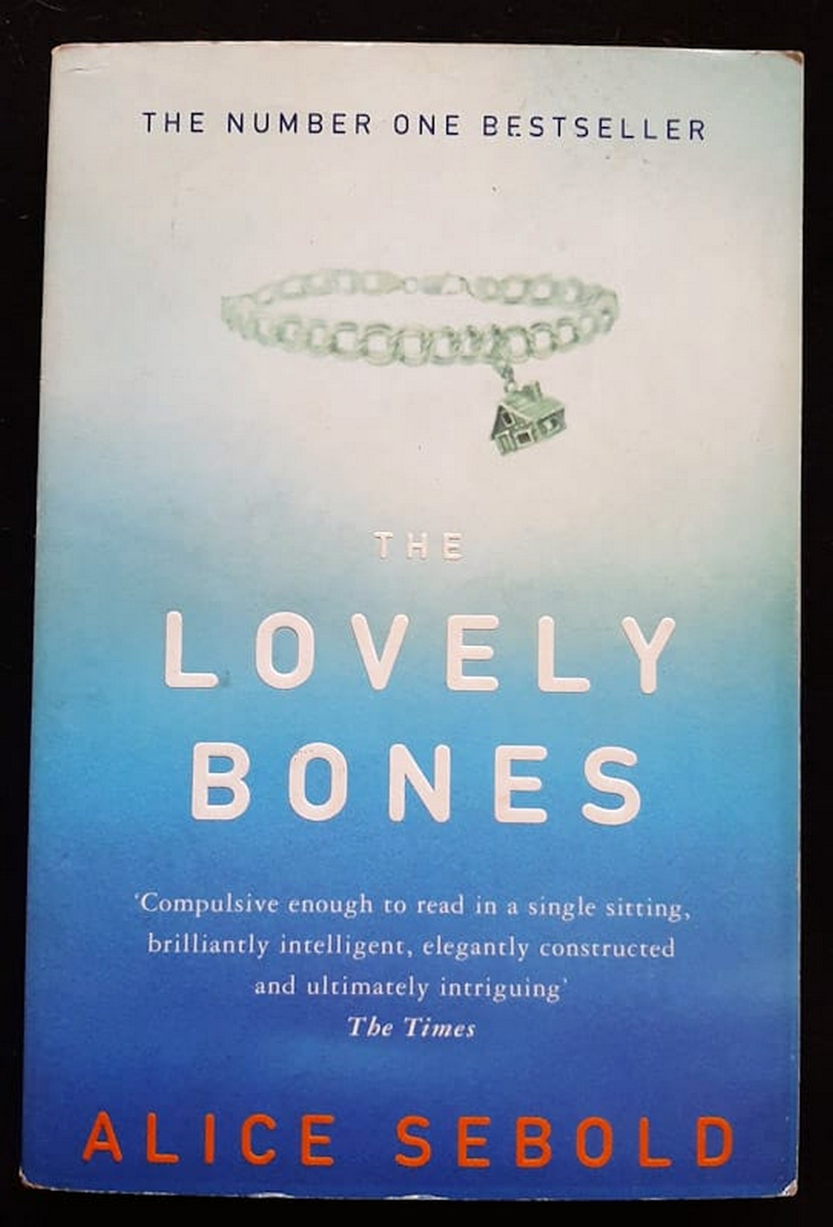 Front Cover Of Bestselling Book The Lovely Bones (Alice Sebold
)