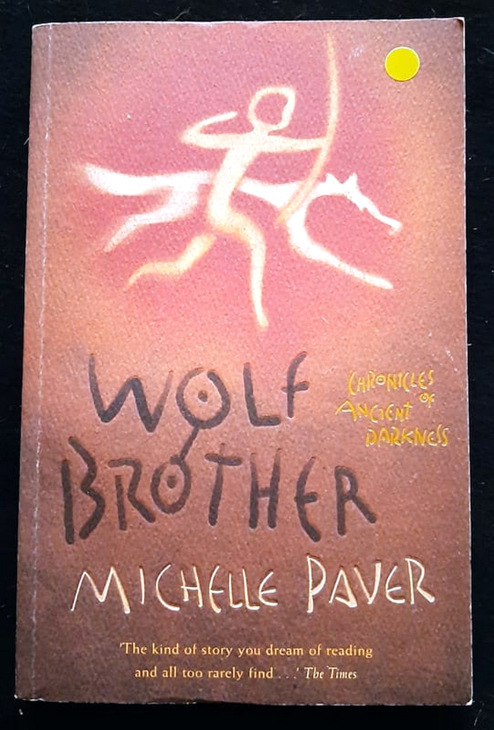 Front Cover Of Bestselling Book Wolf Brother (Chronicles Of Ancient Darkness #1) (Michelle Paver
)