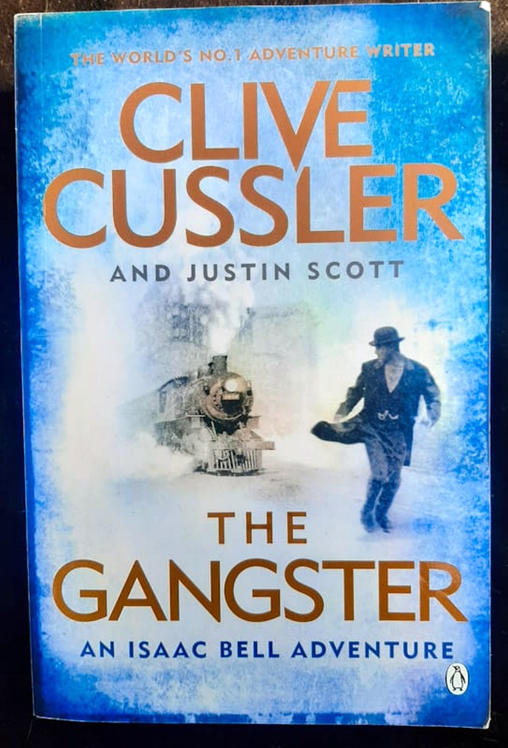 Front Cover Of Bestselling Book The Gangster (Isaac Bell #9) (Clive Cussler
)