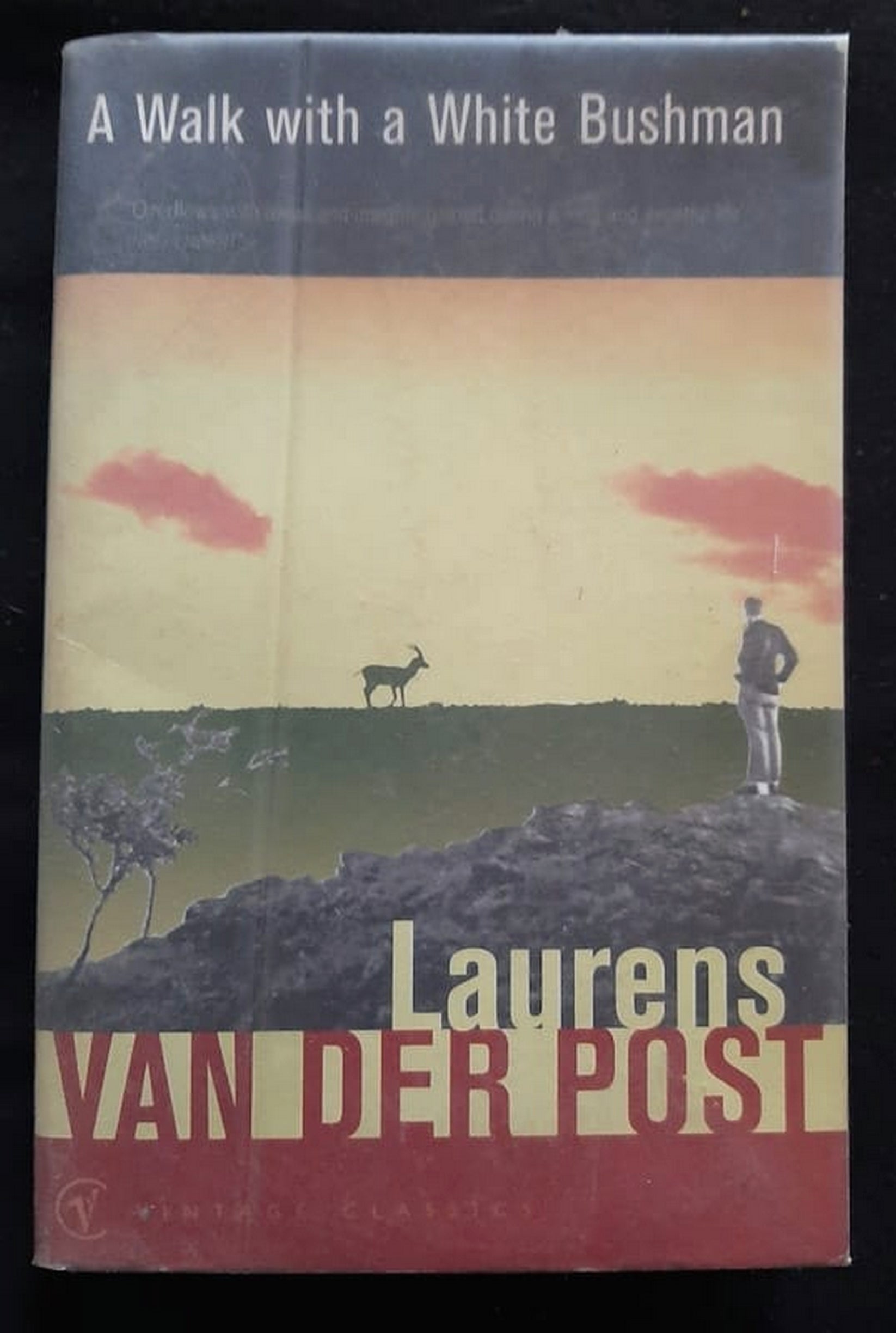 Front Cover Of Bestselling Book A Walk With A White Bushman (Laurens Van Der Post
)