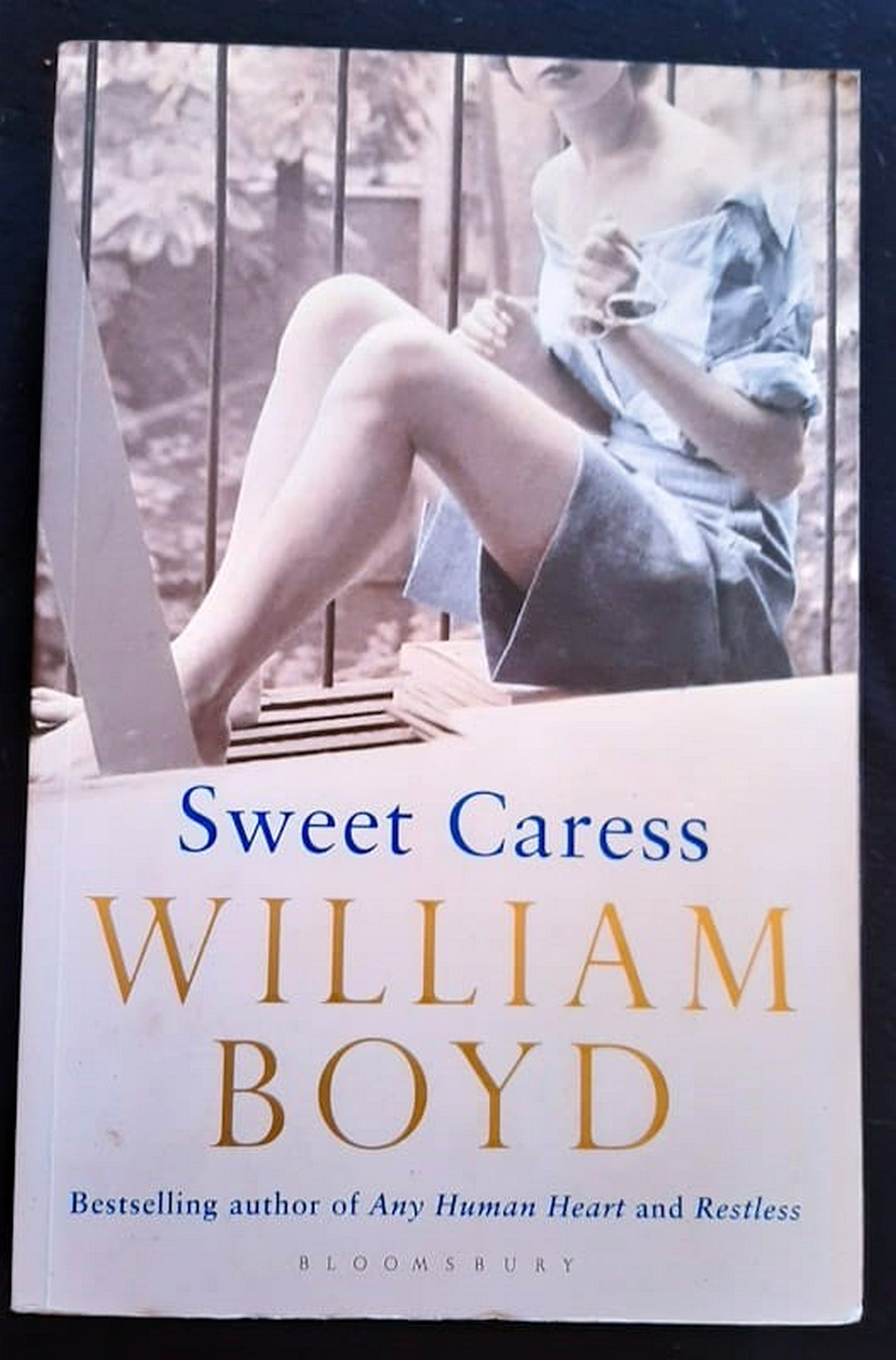 Front Cover Of Bestselling Book Sweet Caress: The Many Lives Of Amory Clay (William Boyd
)