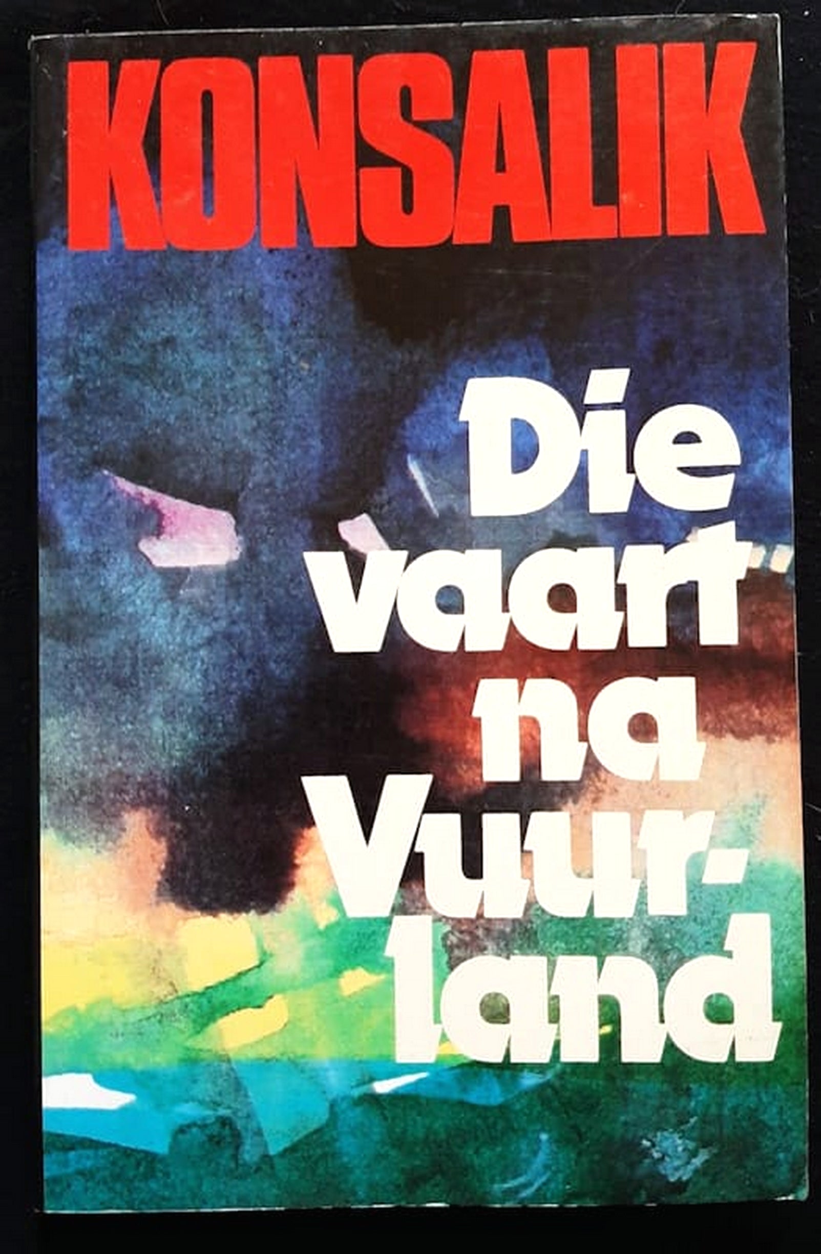 Front Cover Of Bestselling Book Die Vaart Na Vuurland (H.G. Konsalik
)