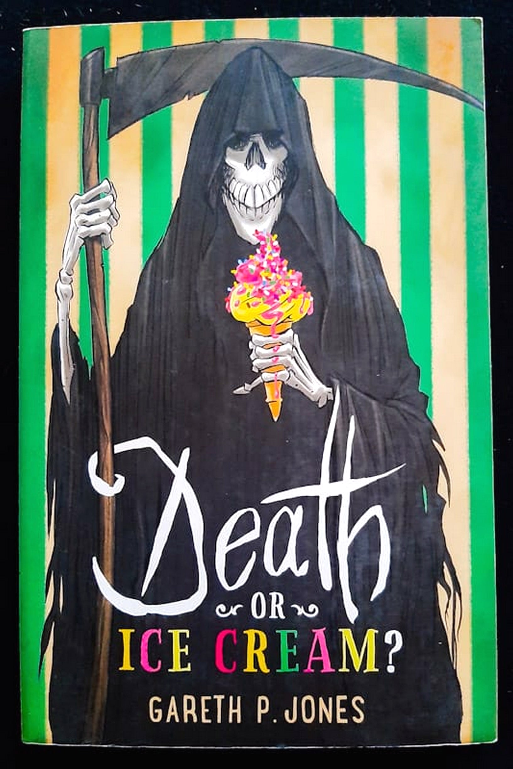 Front Cover Of Bestselling Book Death Or Ice Cream (Gareth P. Jones
)