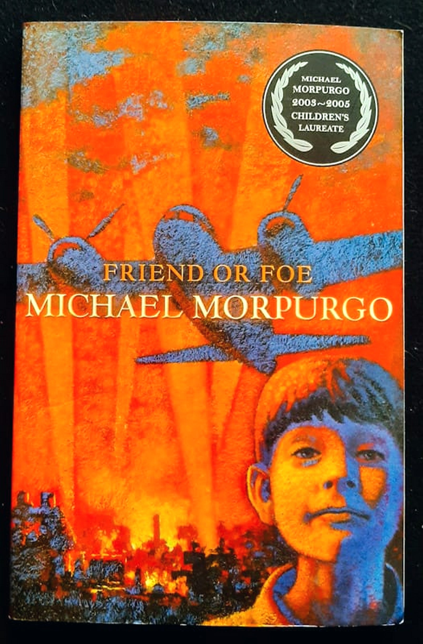 Front Cover Of Bestselling Book Friend Or Foe (Michael Morpurgo
)