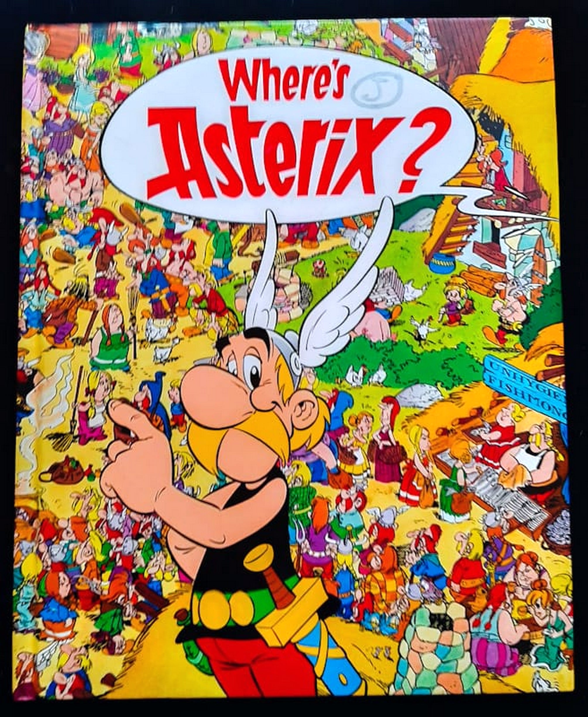 Front Cover Of Bestselling Book Asterix: Where'S Asterix? (Extra Large Hardcover)