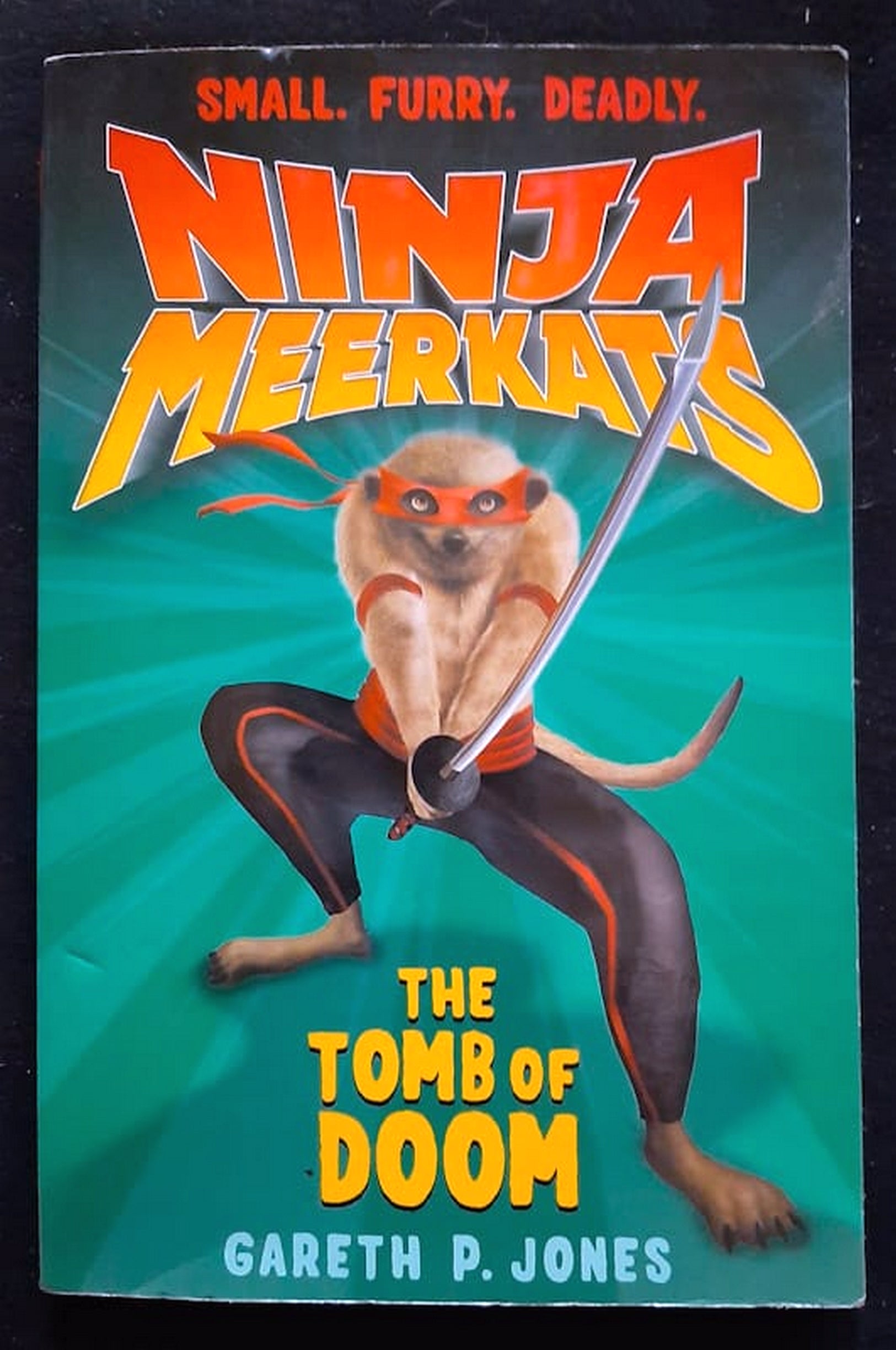 Front Cover Of Bestselling Book The Tomb Of Doom (Ninja Meerkats #5) (Gareth P. Jones
)