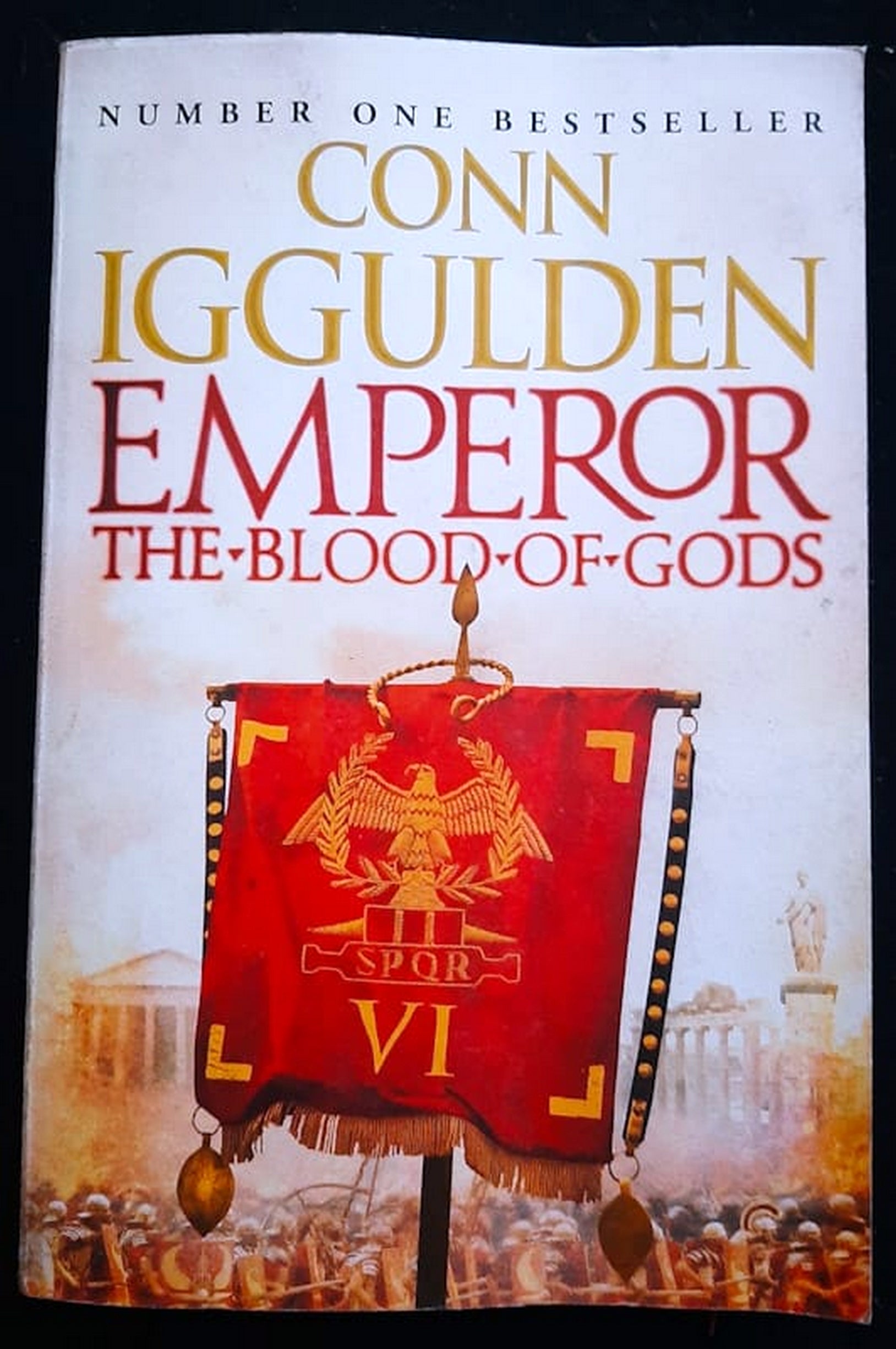 Front Cover Of Bestselling Book The Blood Of Gods (Emperor #5) (Conn Iggulden
)