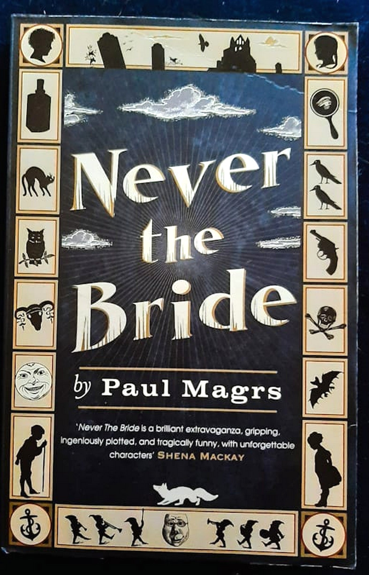 Front Cover Of Bestselling Book Never The Bride (The Brenda And Effie Mysteries #1) (Paul Magrs
)