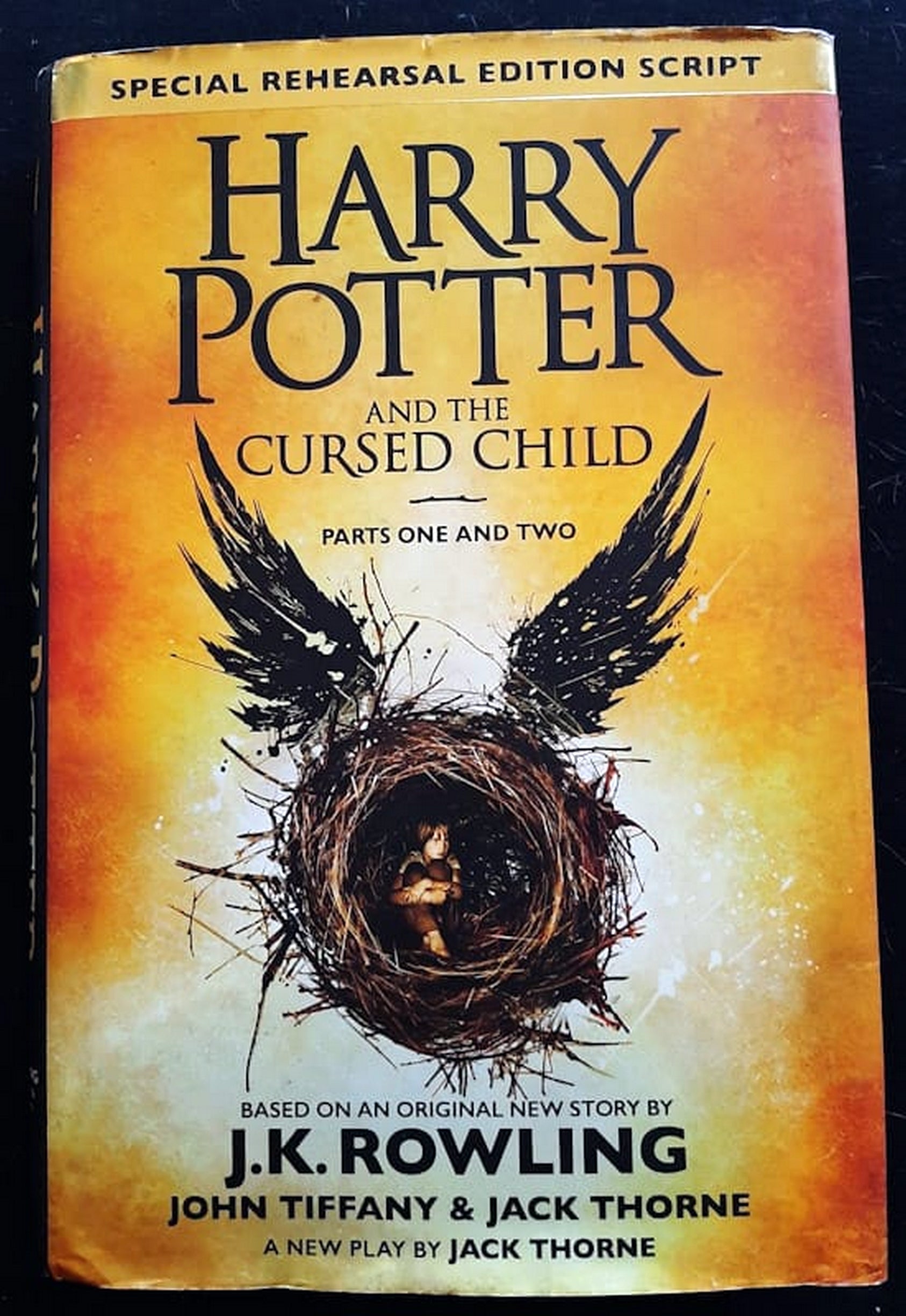 Front Cover Of Bestselling Book Harry Potter And The Cursed Child - Parts One And Two (Harry Potter #8) (J. K. Rowling
)