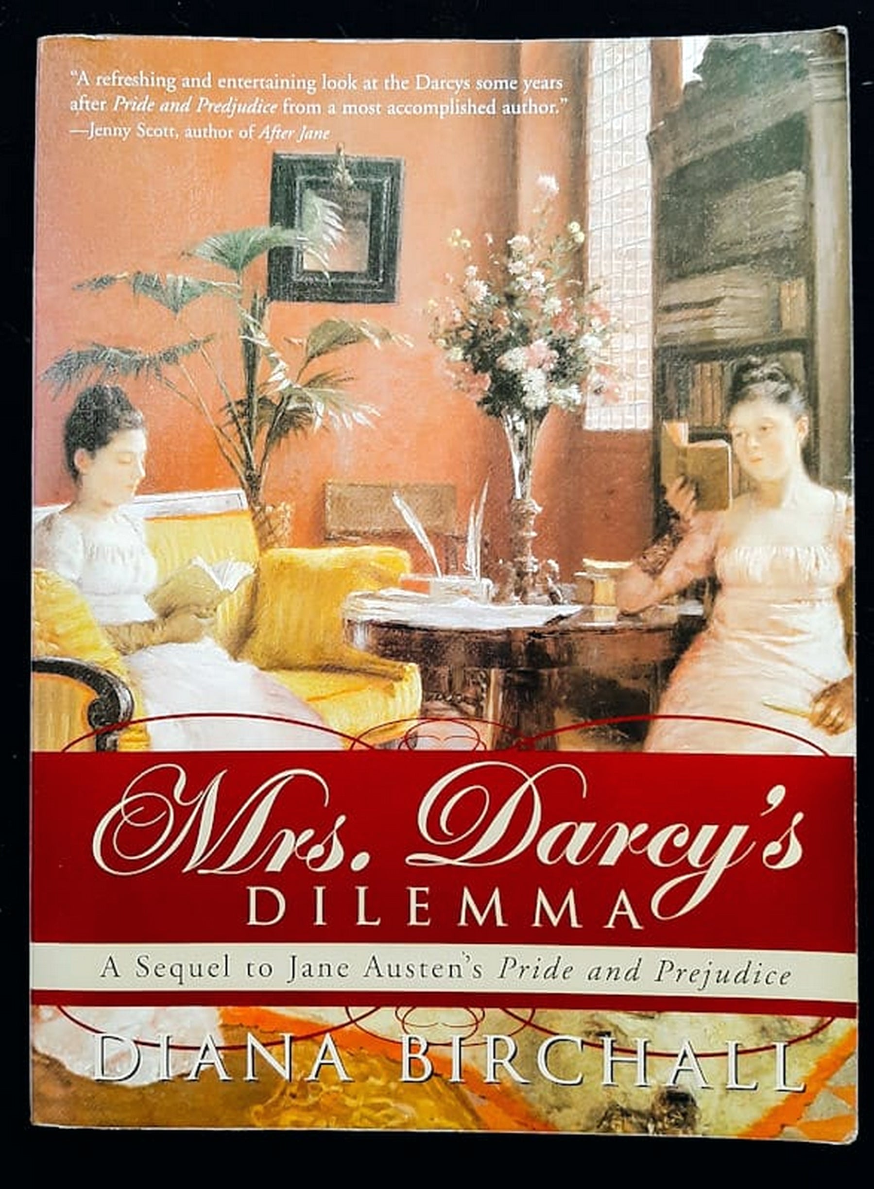 Front Cover Of Bestselling Book Mrs. Darcy'S Dilemma (Diana Birchall
)