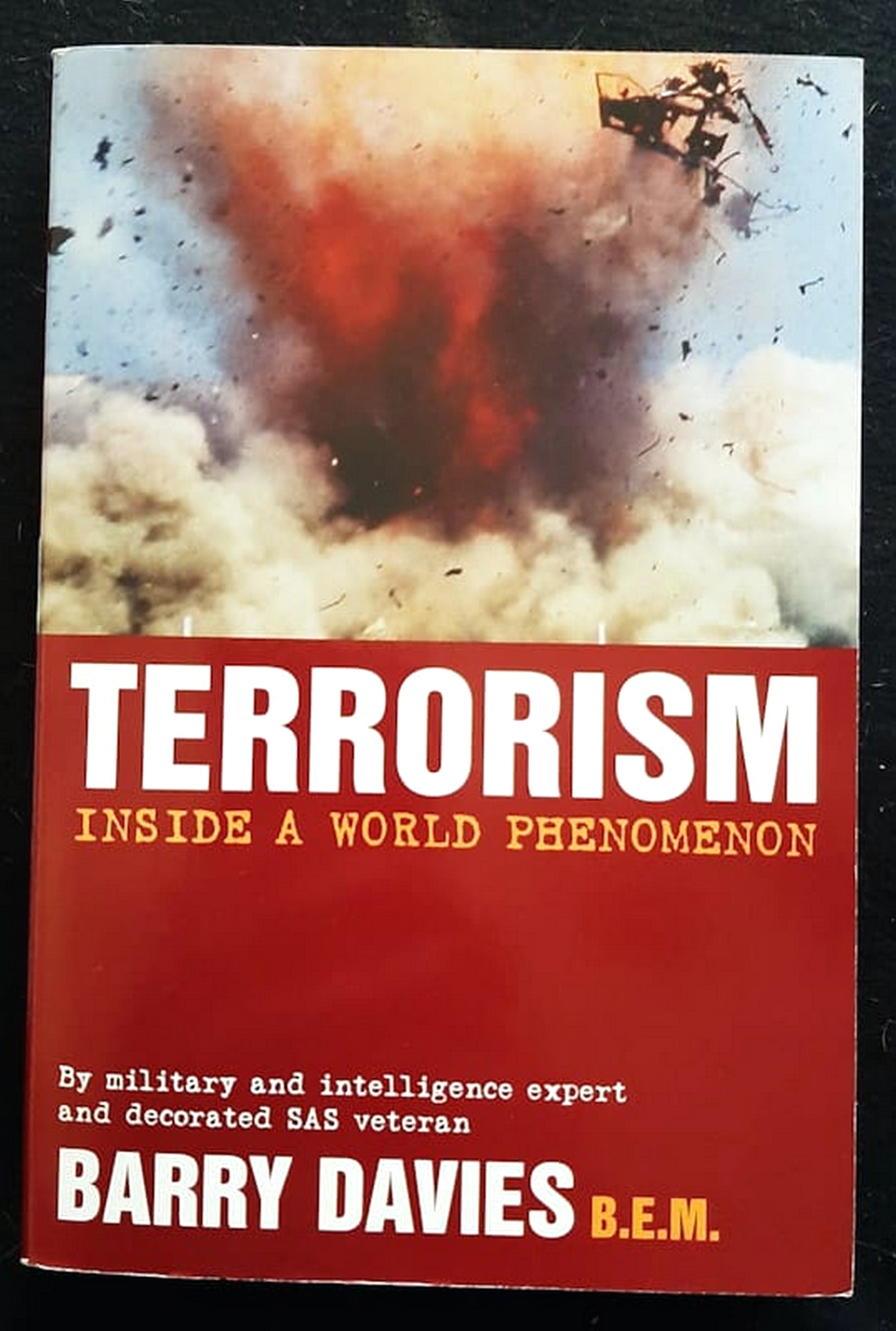 Front Cover Of Bestselling Book Terrorism (Barry Davies
)