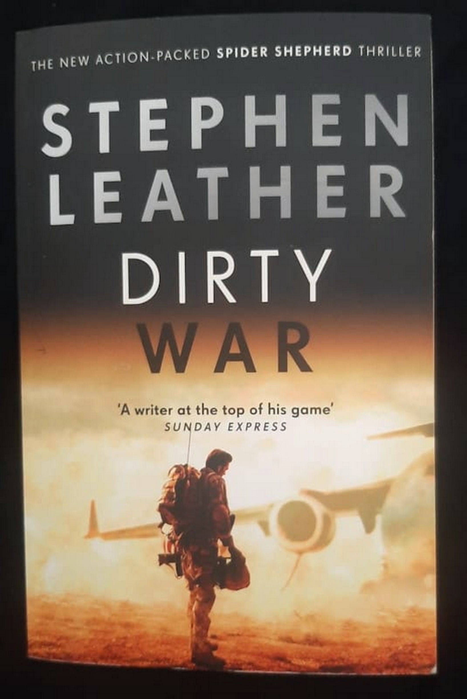 Front Cover Of Bestselling Book Dirty War (Dan Shepherd #19) (Stephen Leather
)