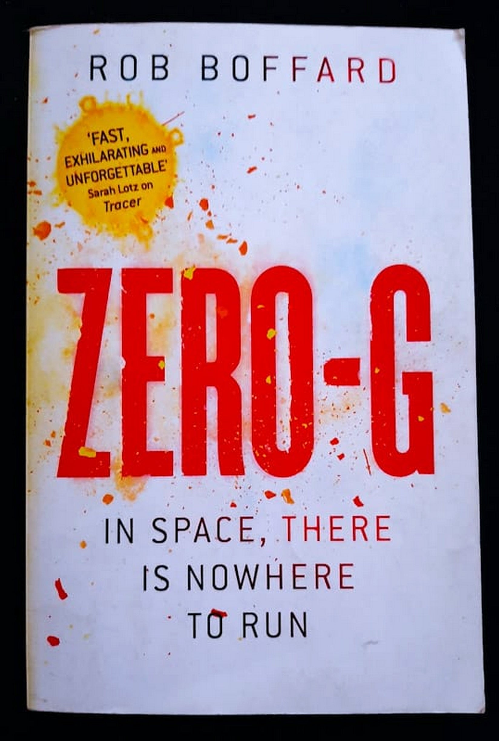 Front Cover Of Bestselling Book Zero-G (Outer Earth #2) (Rob Boffard
)