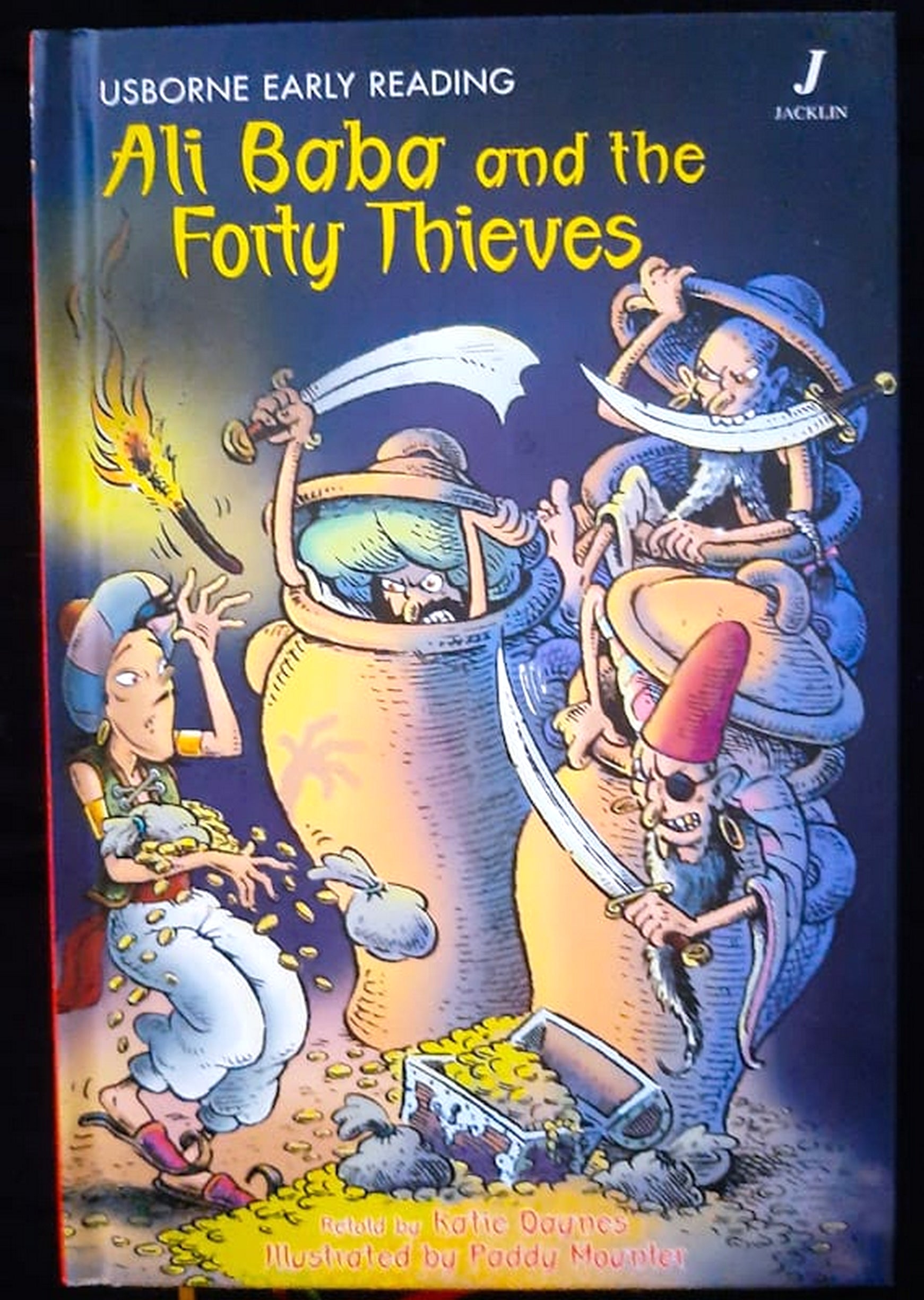 Front Cover Of Bestselling Book Ali Baba And The Forty Thieves (Katie Daynes
)