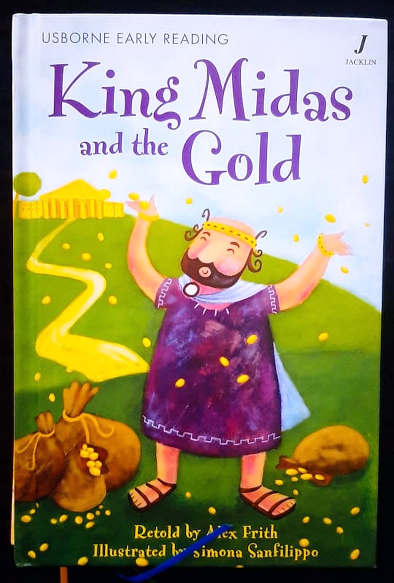 Front Cover Of Bestselling Book King Midas And The Gold (Alex Frith
)