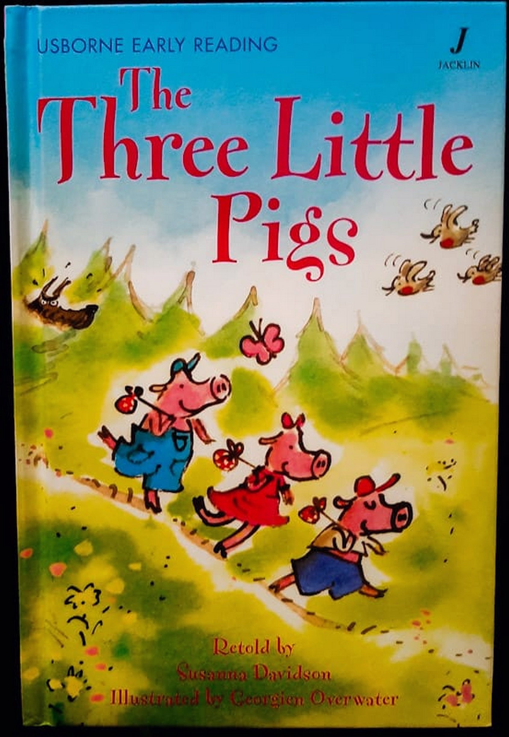 Front Cover Of Bestselling Book The Three Little Pigs (Susanna Davidson
)