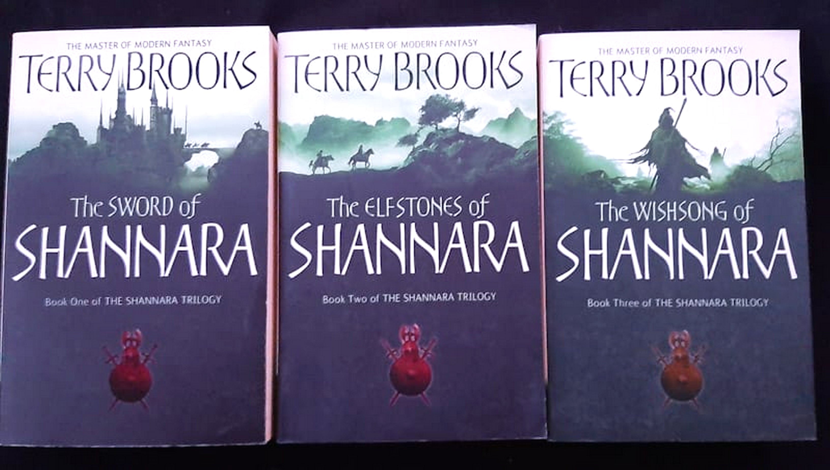 Front Cover Of Bestselling Book The Original Shannara Trilogy Bundle #1-3 (Terry Brooks
)