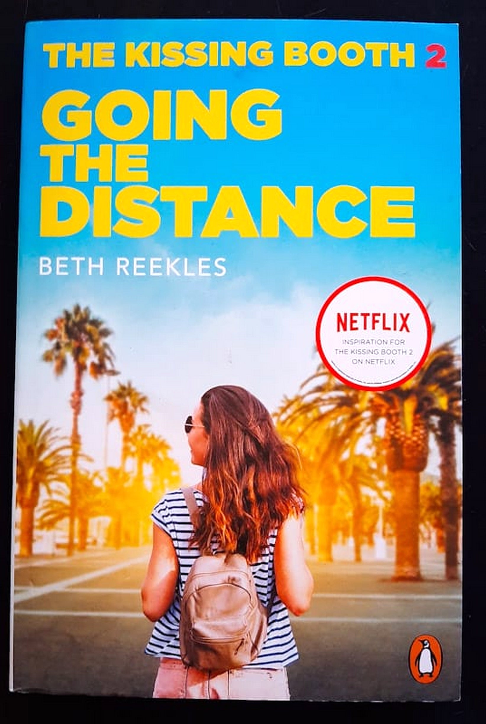 Front Cover Of Bestselling Book Going The Distance (The Kissing Booth #2) (Beth Reekles
)