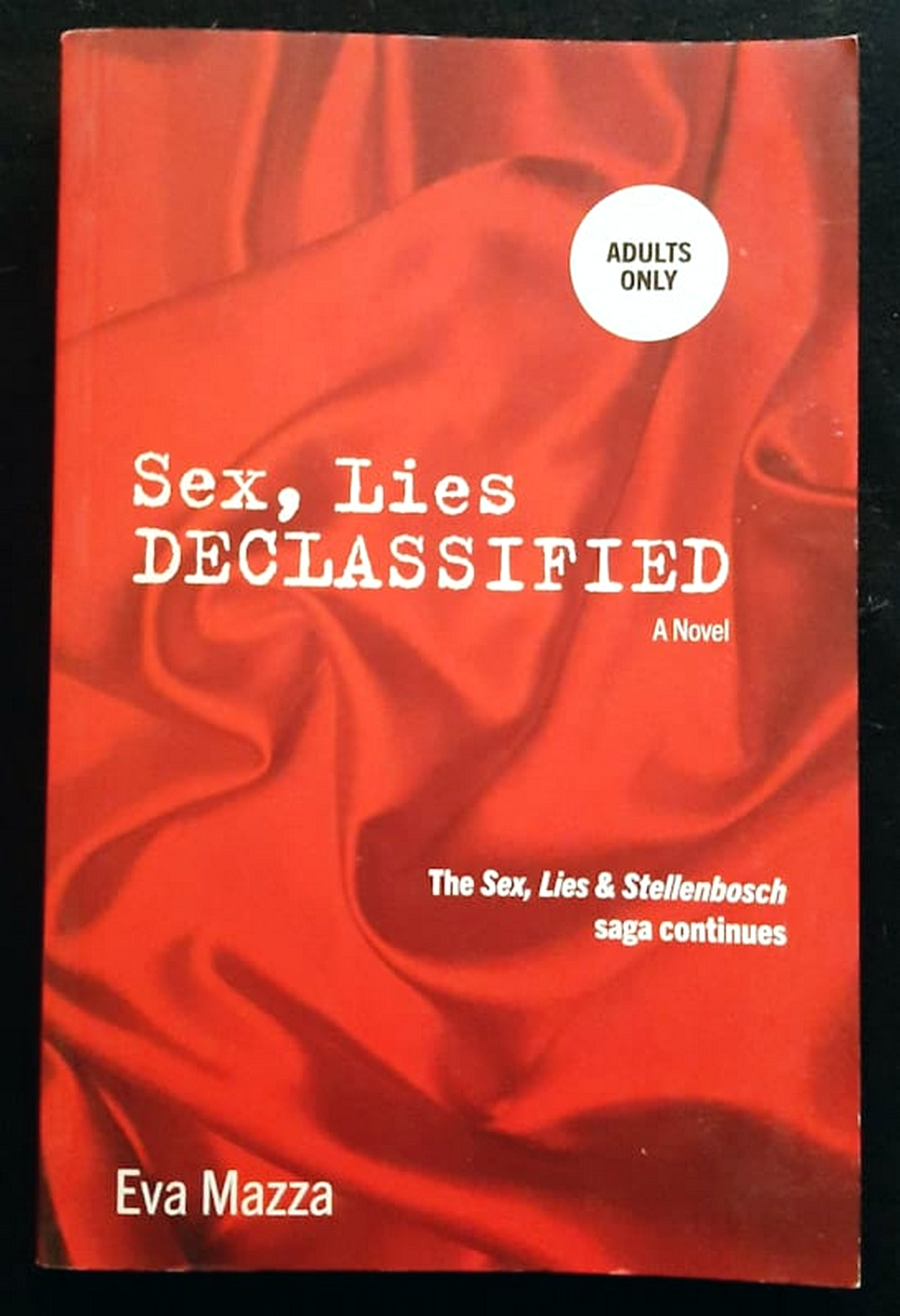 Front Cover Of Bestselling Book Sex, Lies Declassified (Eva Mazza
)