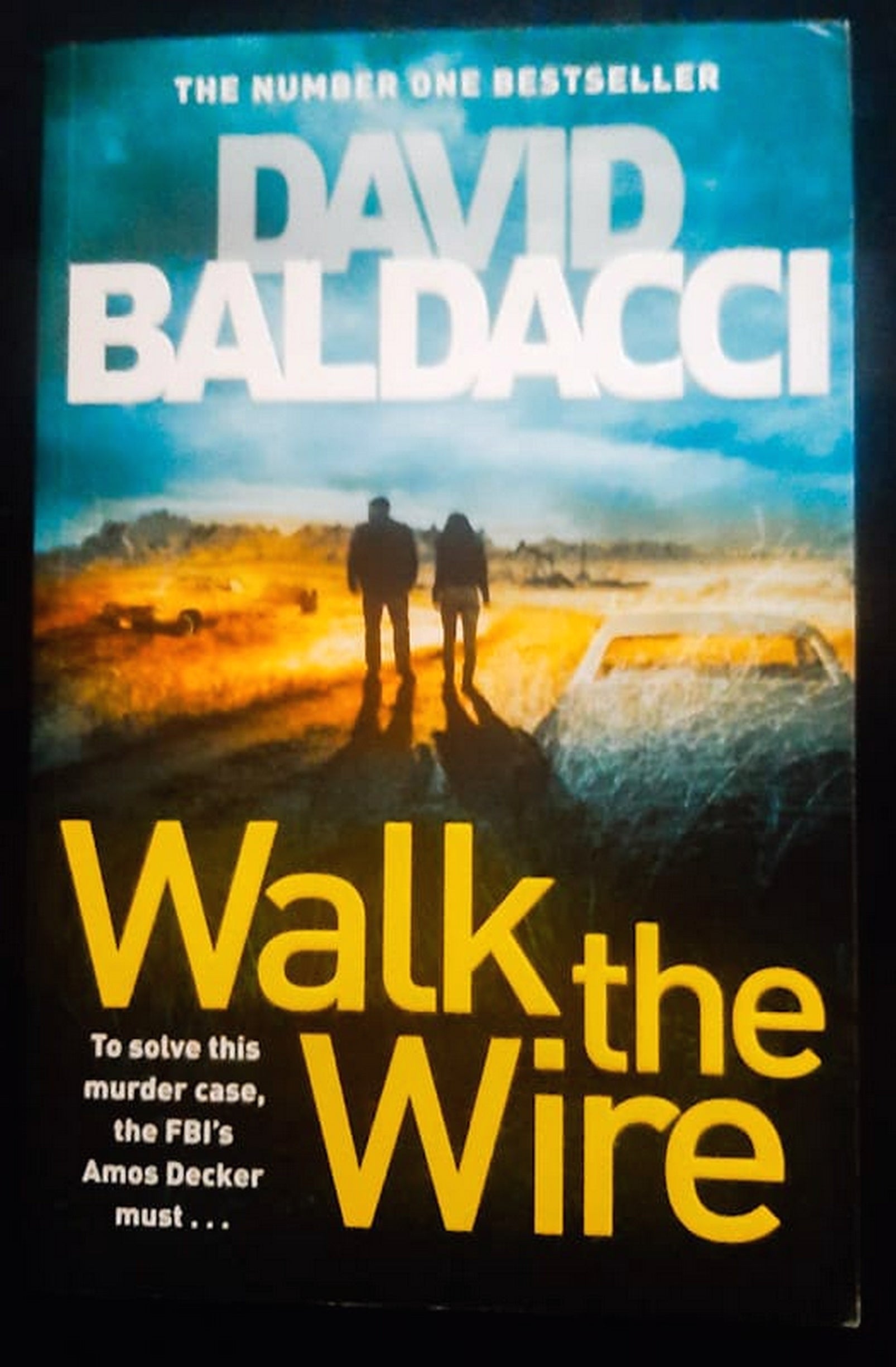 Front Cover Of Bestselling Book Walk The Wire (Amos Decker #6) (David Baldacci
)