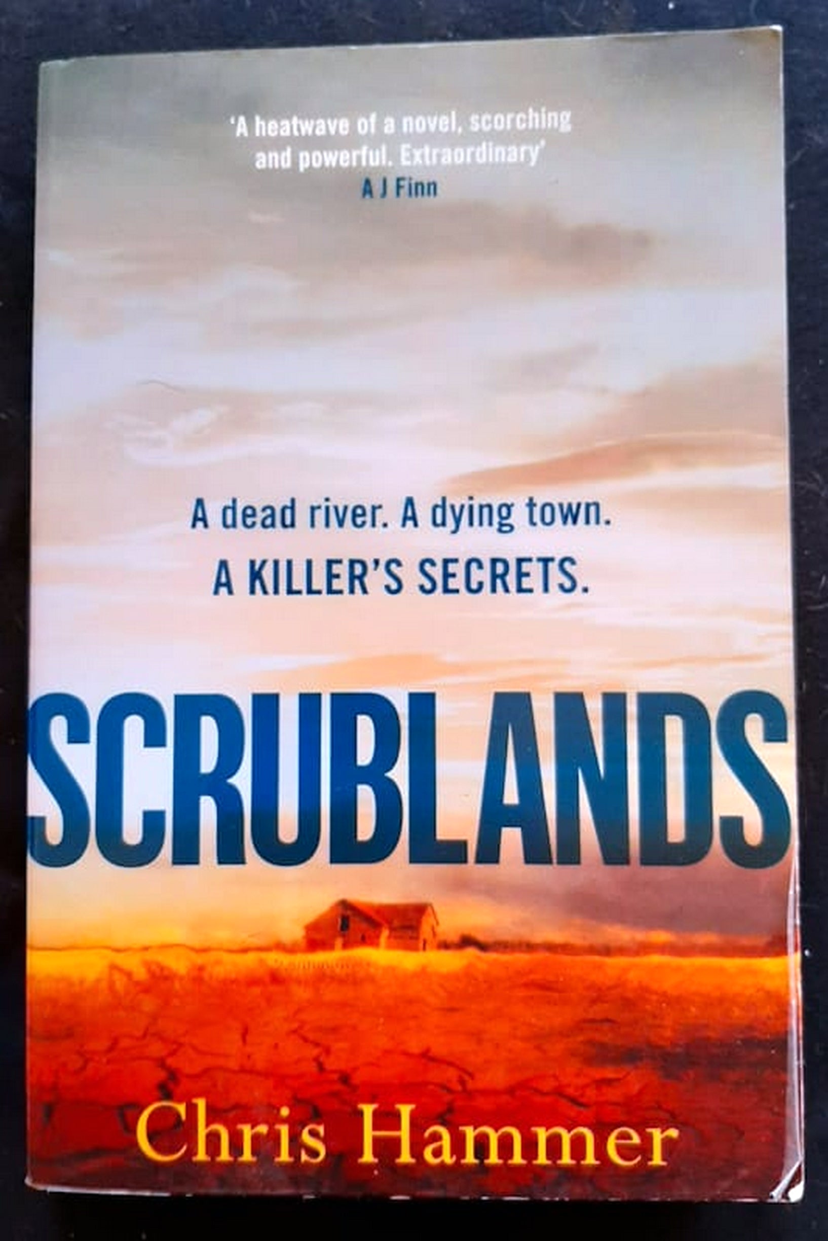 Front Cover Of Bestselling Book Scrublands (Martin Scarsden #1) (Chris Hammer
)
