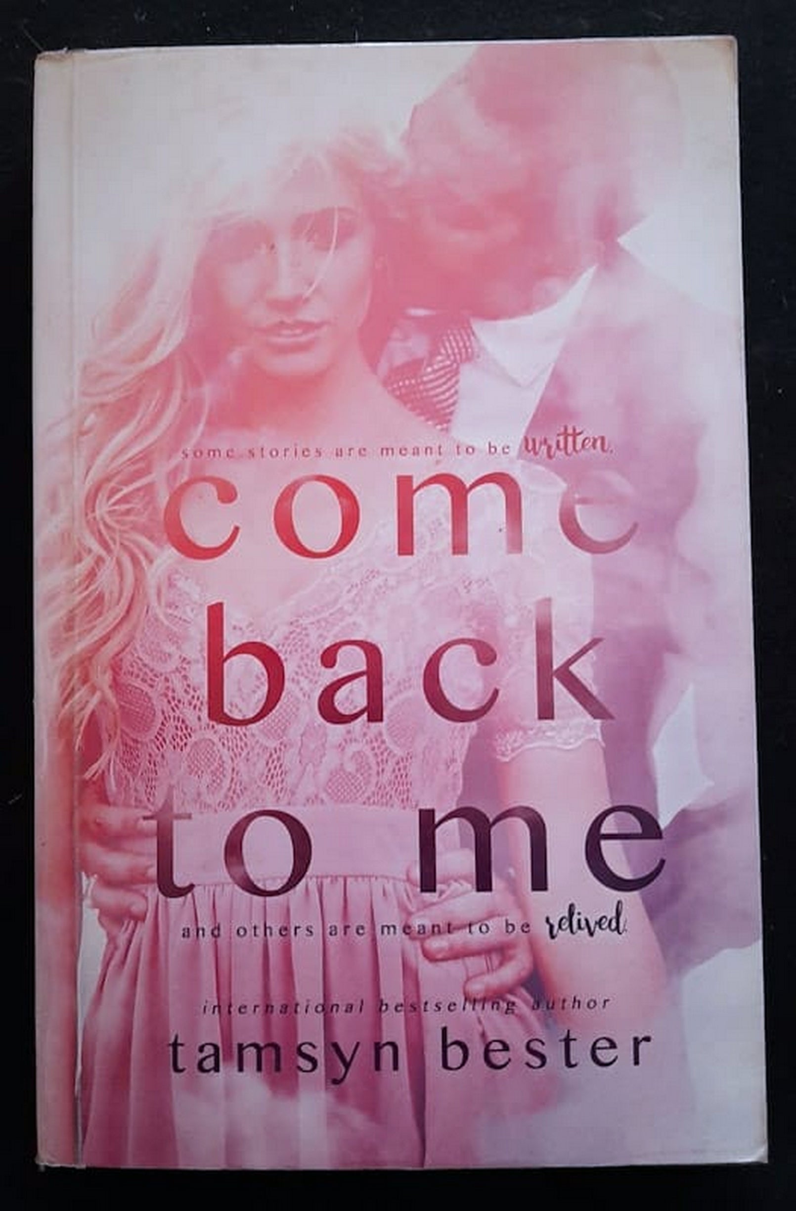 Front Cover Of Bestselling Book Come Back To Me (Tamsyn Bester
)